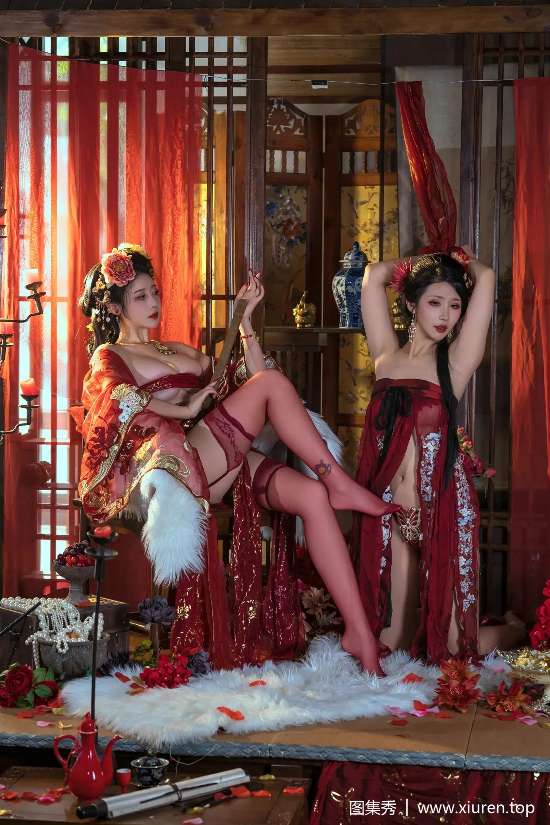 夜晚桃園模特寫真精選 – 優雅攝影棚浪漫完美融合限量 - 81