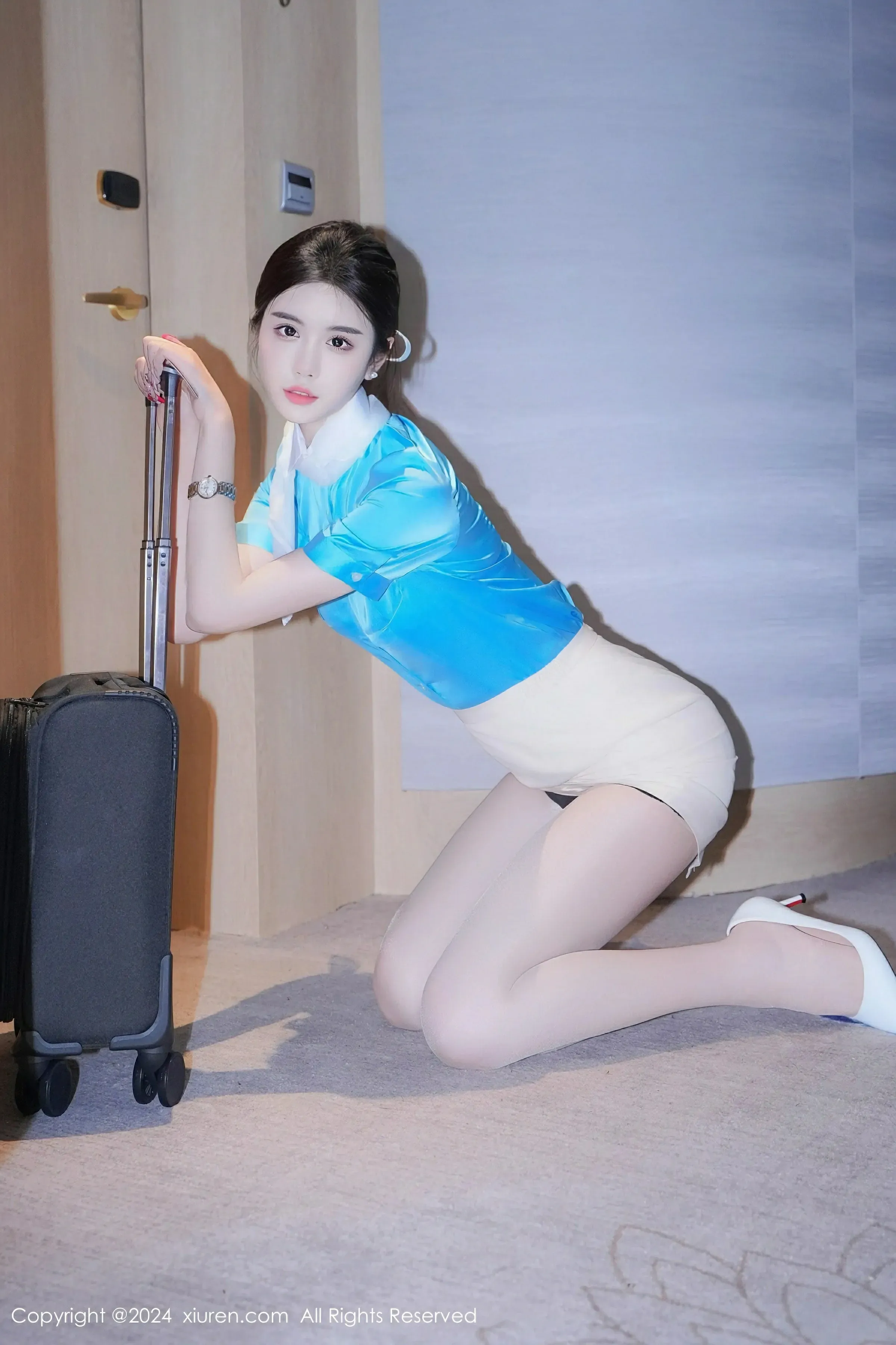 黃昏彰化嫩模寫真精選 – 清純攝影棚活力完美融合珍藏 - 23