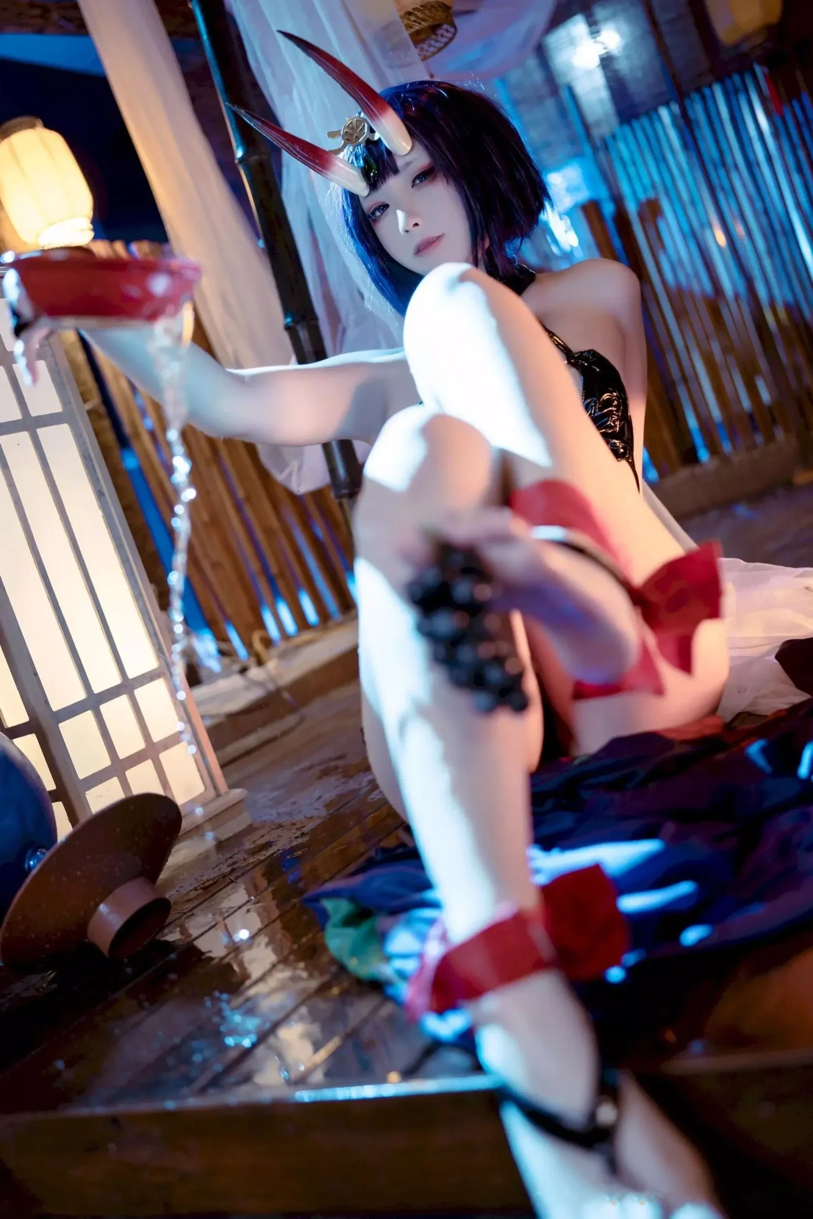 護士火辣夜景寫真 – 冬季活力風格展現獨家 - 42