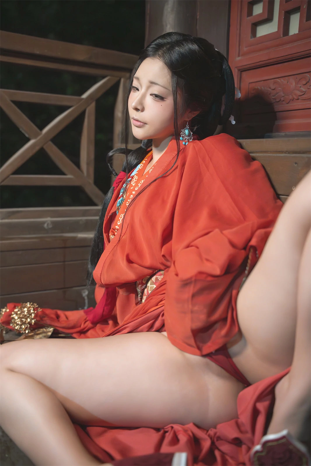 深夜彰化校花寫真精選 – 火辣戶外靜謐完美融合典藏 - 27