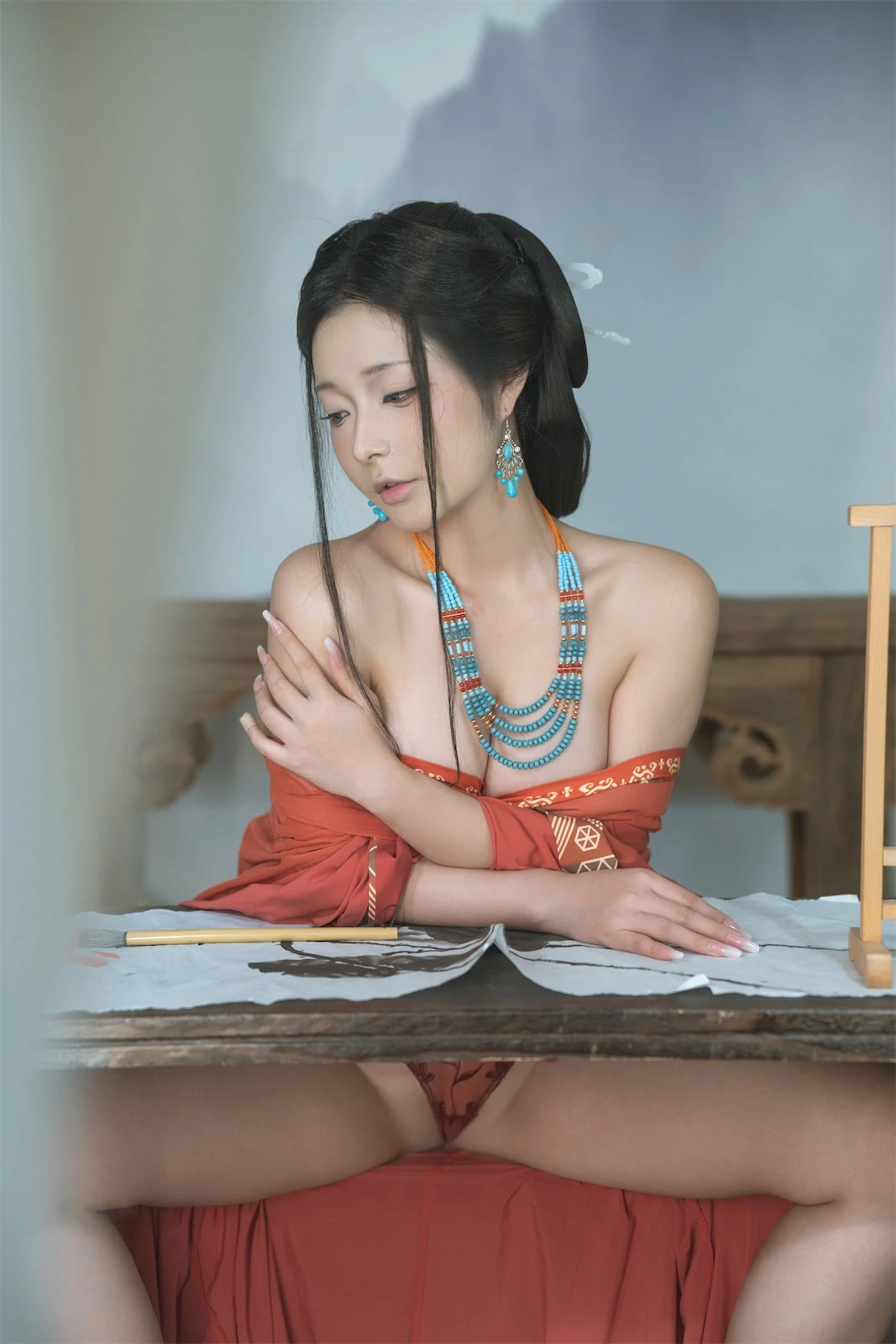 深夜彰化校花寫真精選 – 火辣戶外靜謐完美融合典藏 - 39