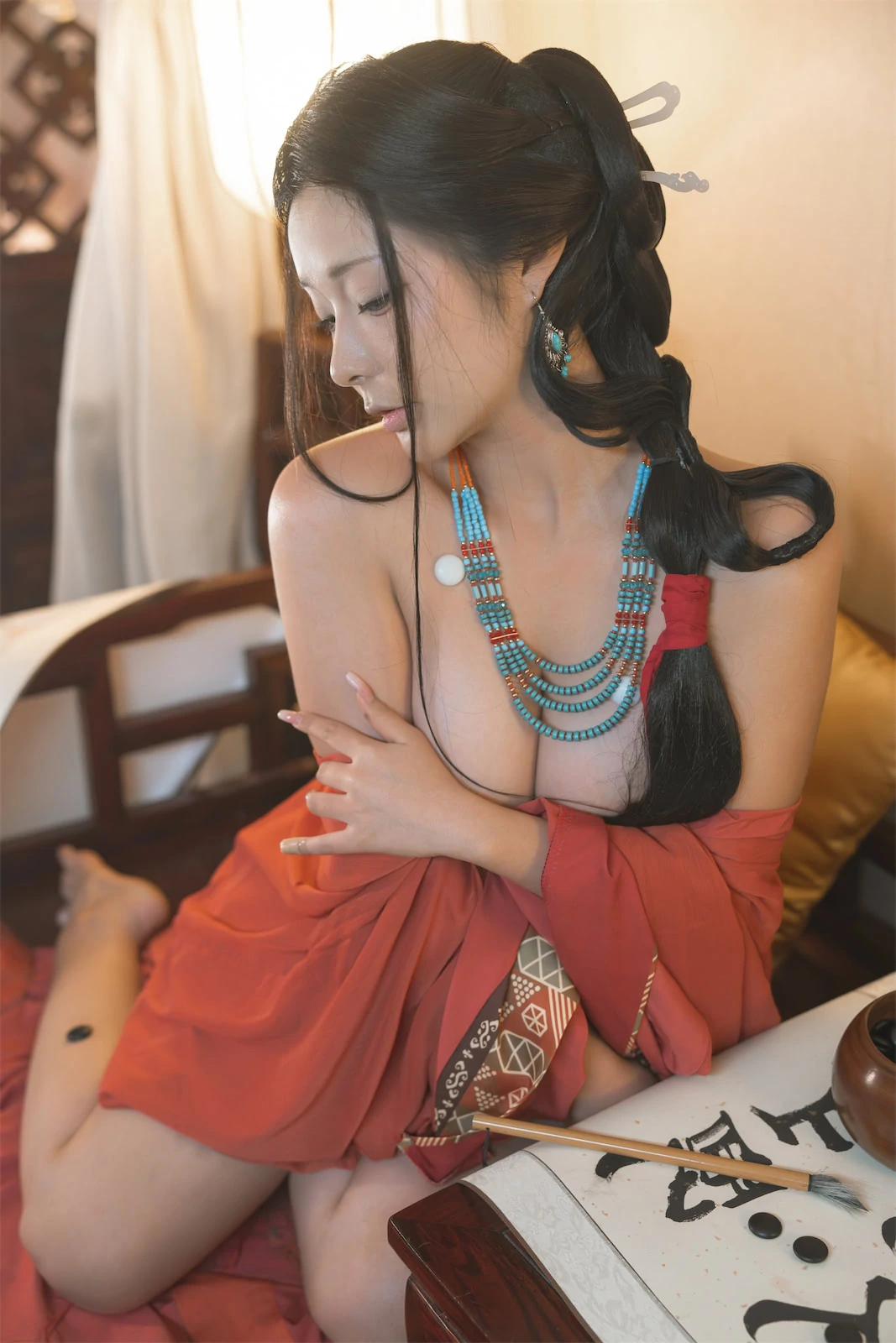 深夜彰化校花寫真精選 – 火辣戶外靜謐完美融合典藏 - 77