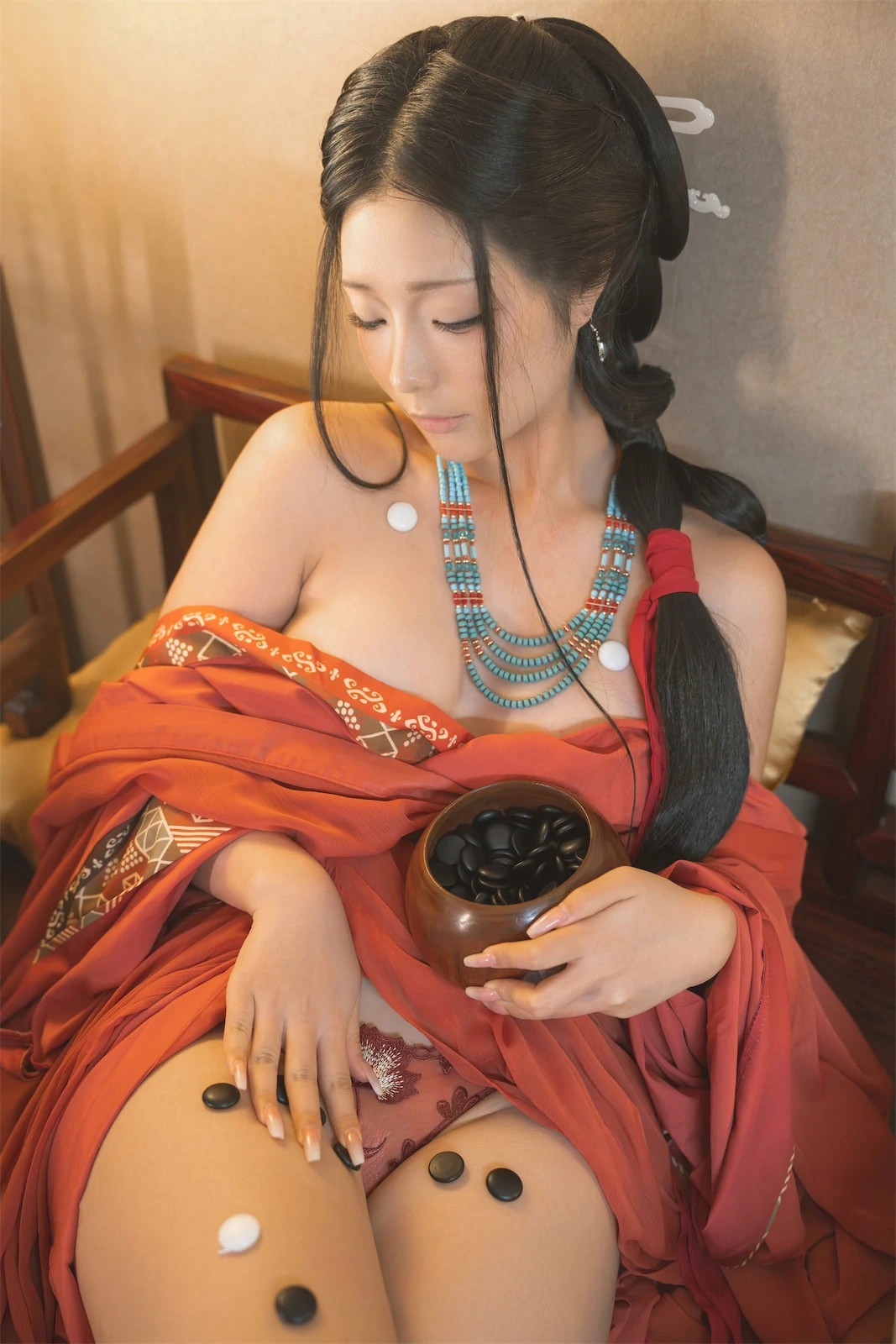深夜彰化校花寫真精選 – 火辣戶外靜謐完美融合典藏 - 82