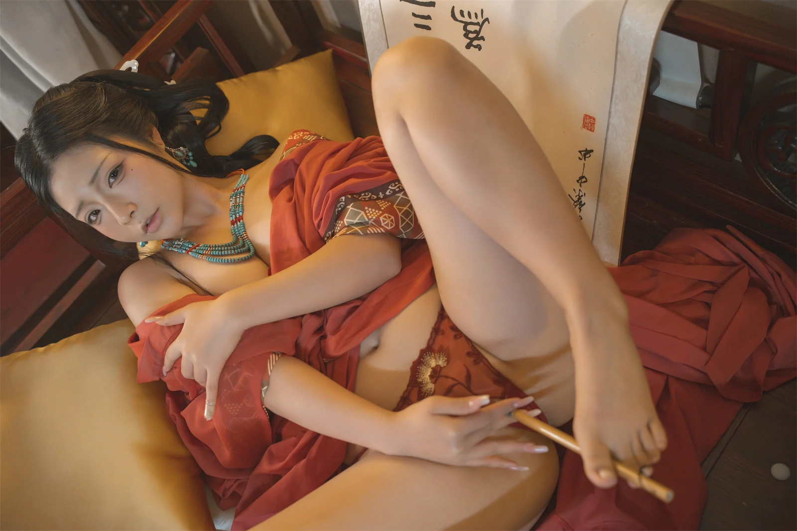 深夜彰化校花寫真精選 – 火辣戶外靜謐完美融合典藏 - 85