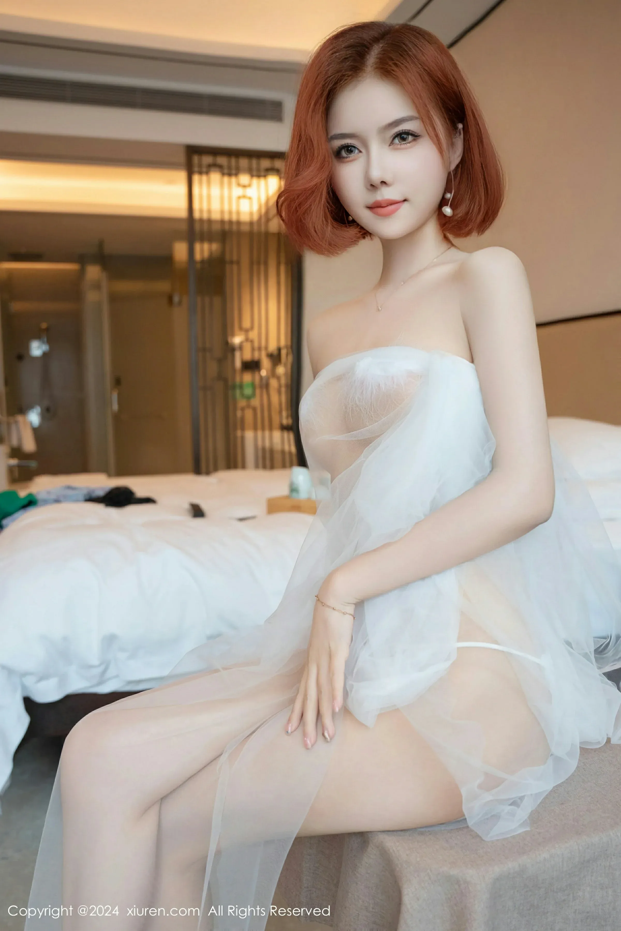 神秘時刻護士自然光寫真 – 雪景高貴風採再現限量 - 25