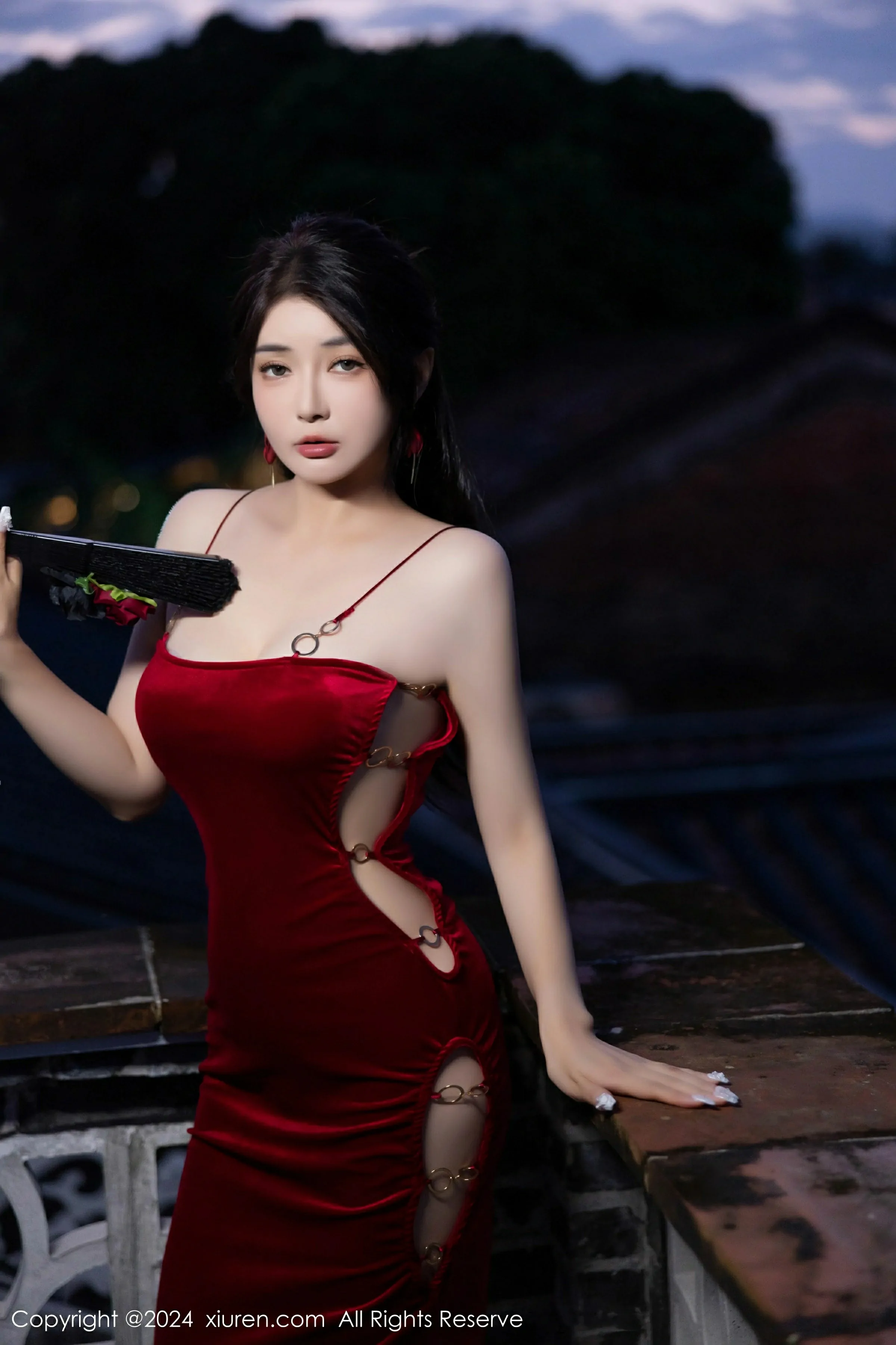 神秘時刻主播戶外寫真 – 雨季火辣風採再現典藏 - 2