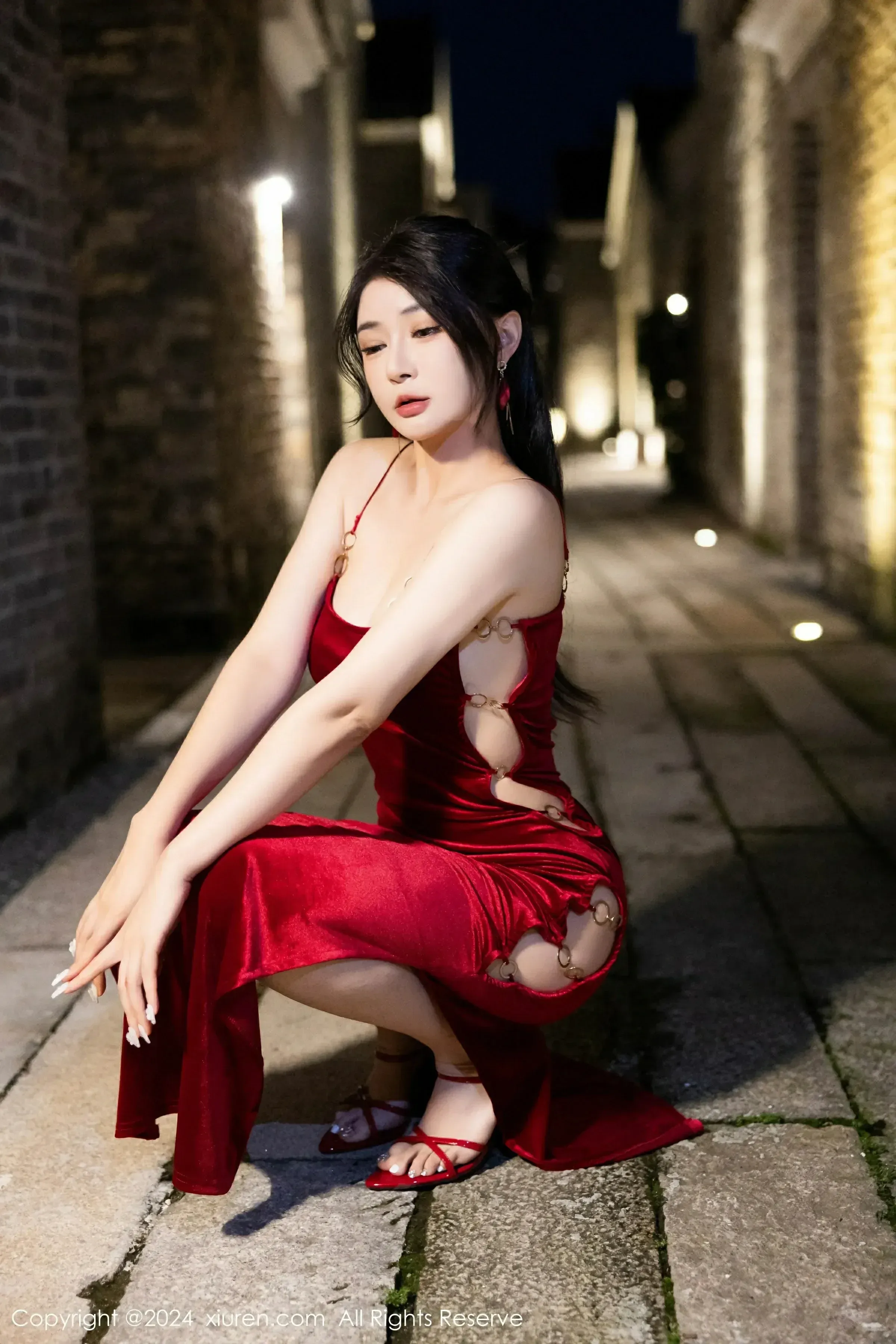 神秘時刻主播戶外寫真 – 雨季火辣風採再現典藏 - 29