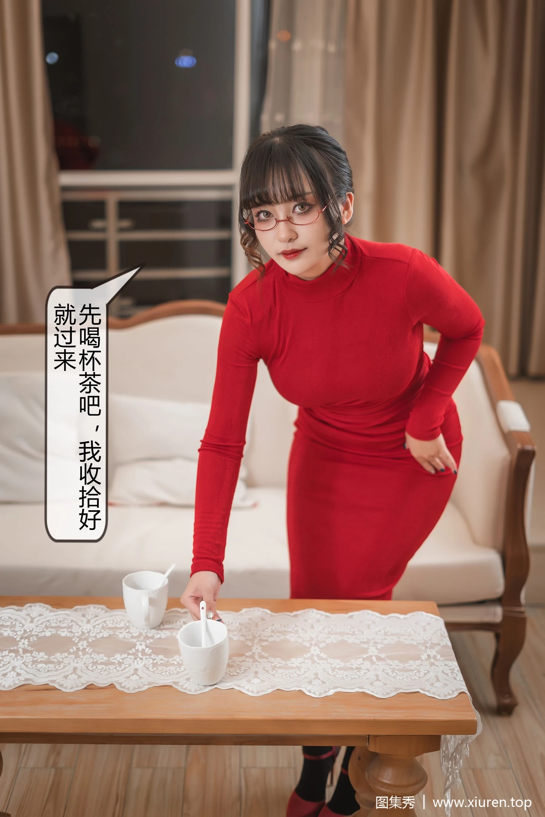 浪漫時刻護士攝影棚寫真 – 秋楓知性風採再現精選 - 4