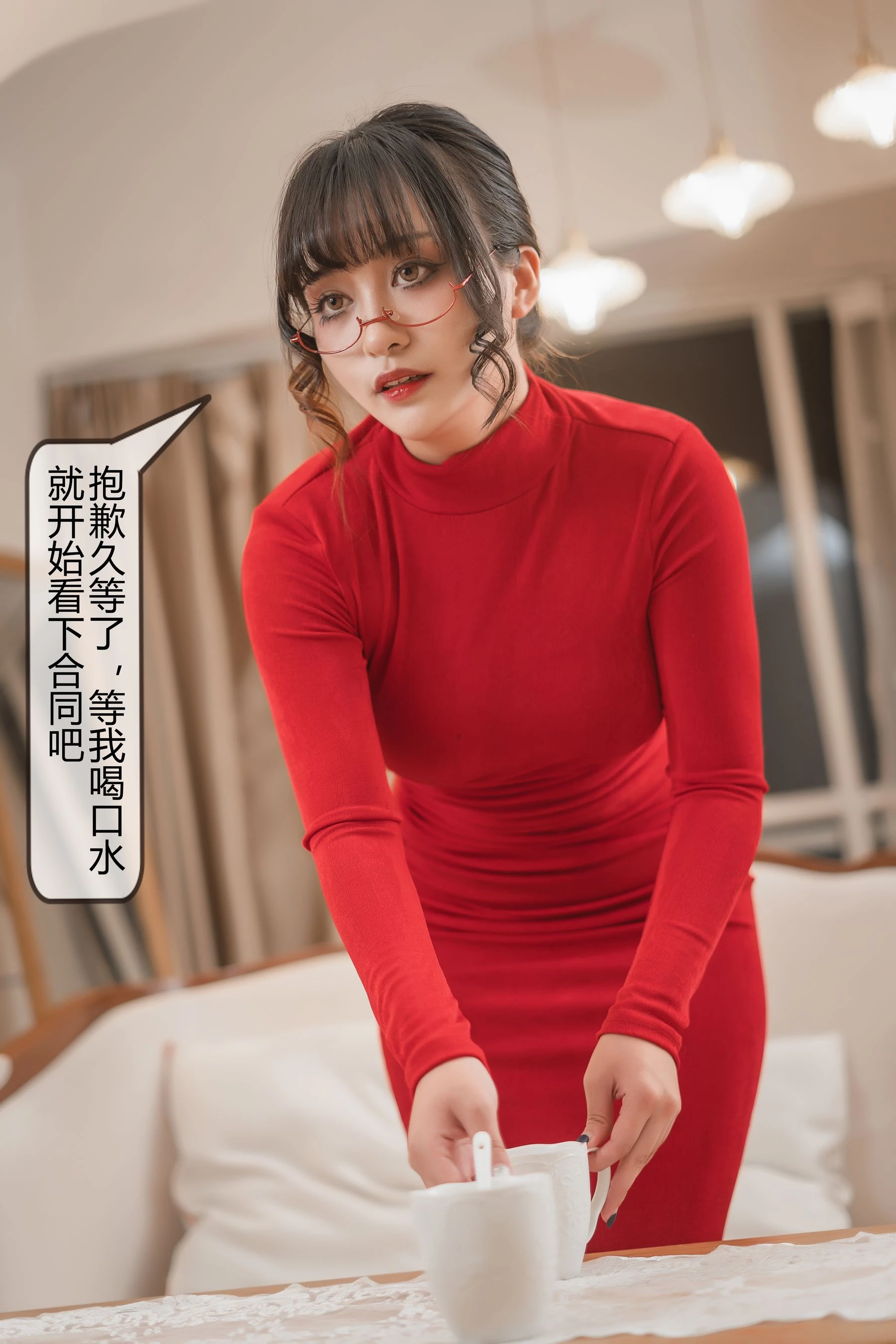 浪漫時刻護士攝影棚寫真 – 秋楓知性風採再現精選 - 7
