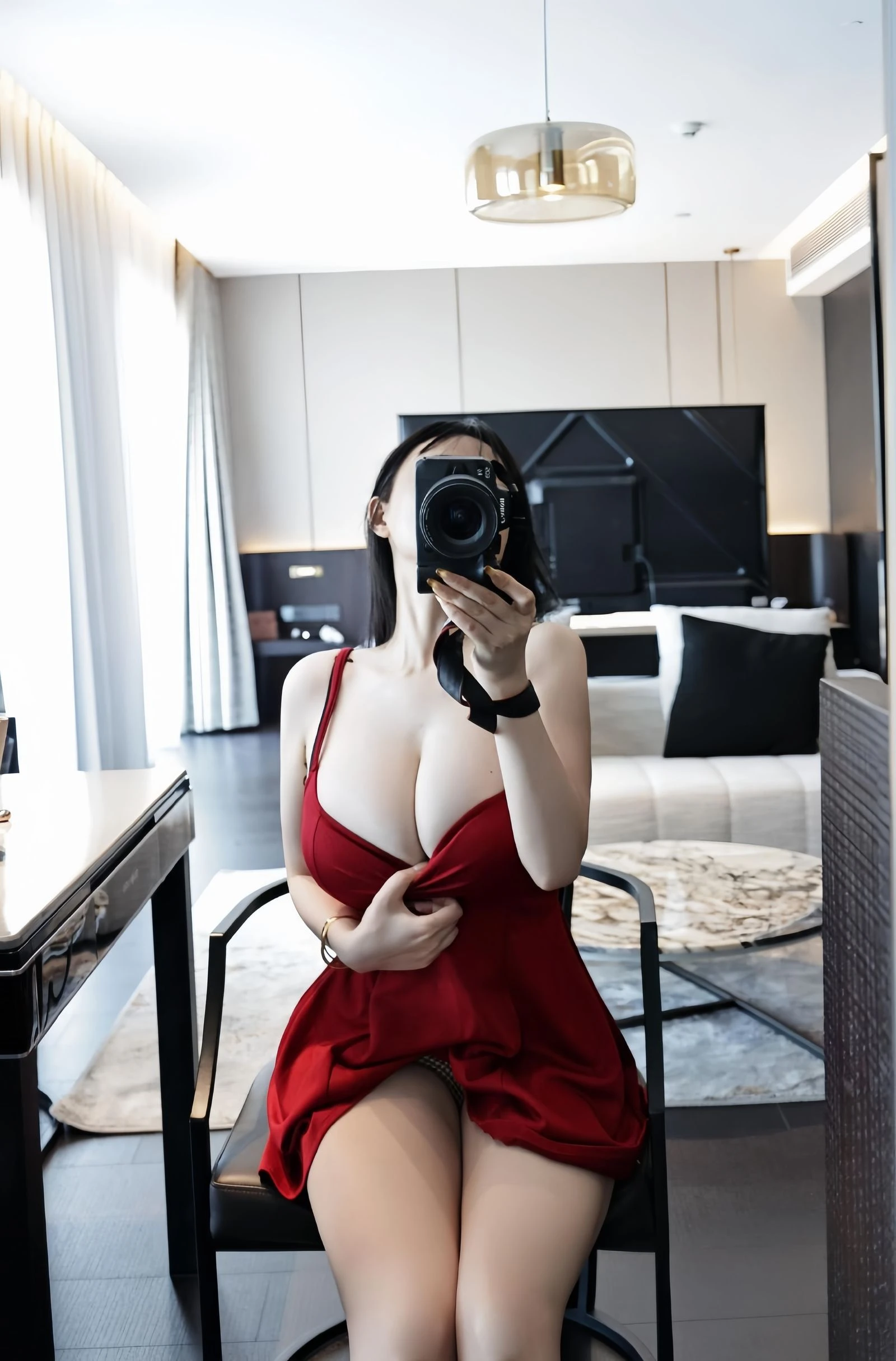 甜美空姐私藏美照 – 苗慄海邊午後獨家呈現典藏 - 1