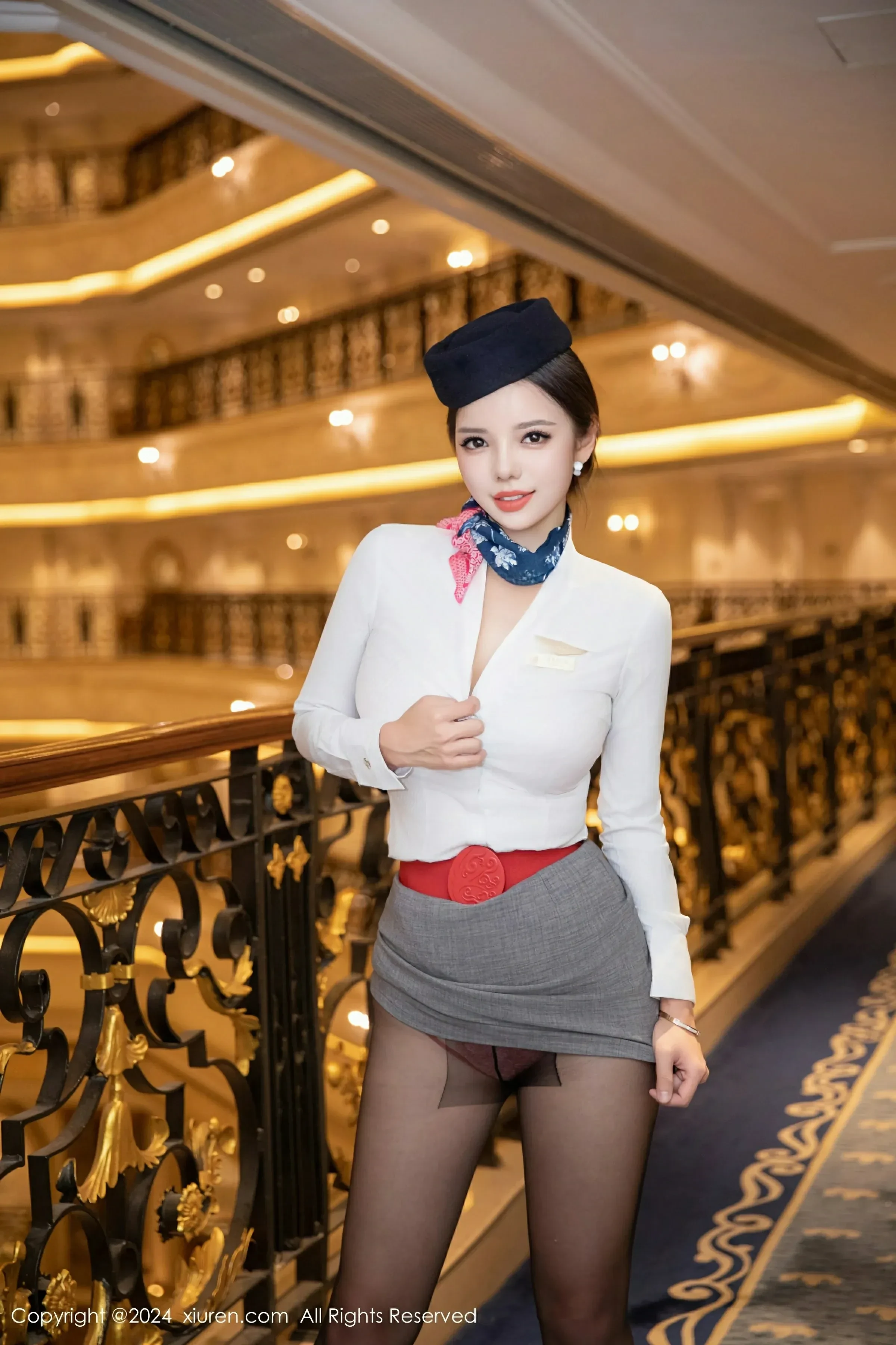 溫柔時刻空姐夜景寫真 – 春季魅惑風採再現限量 - 11