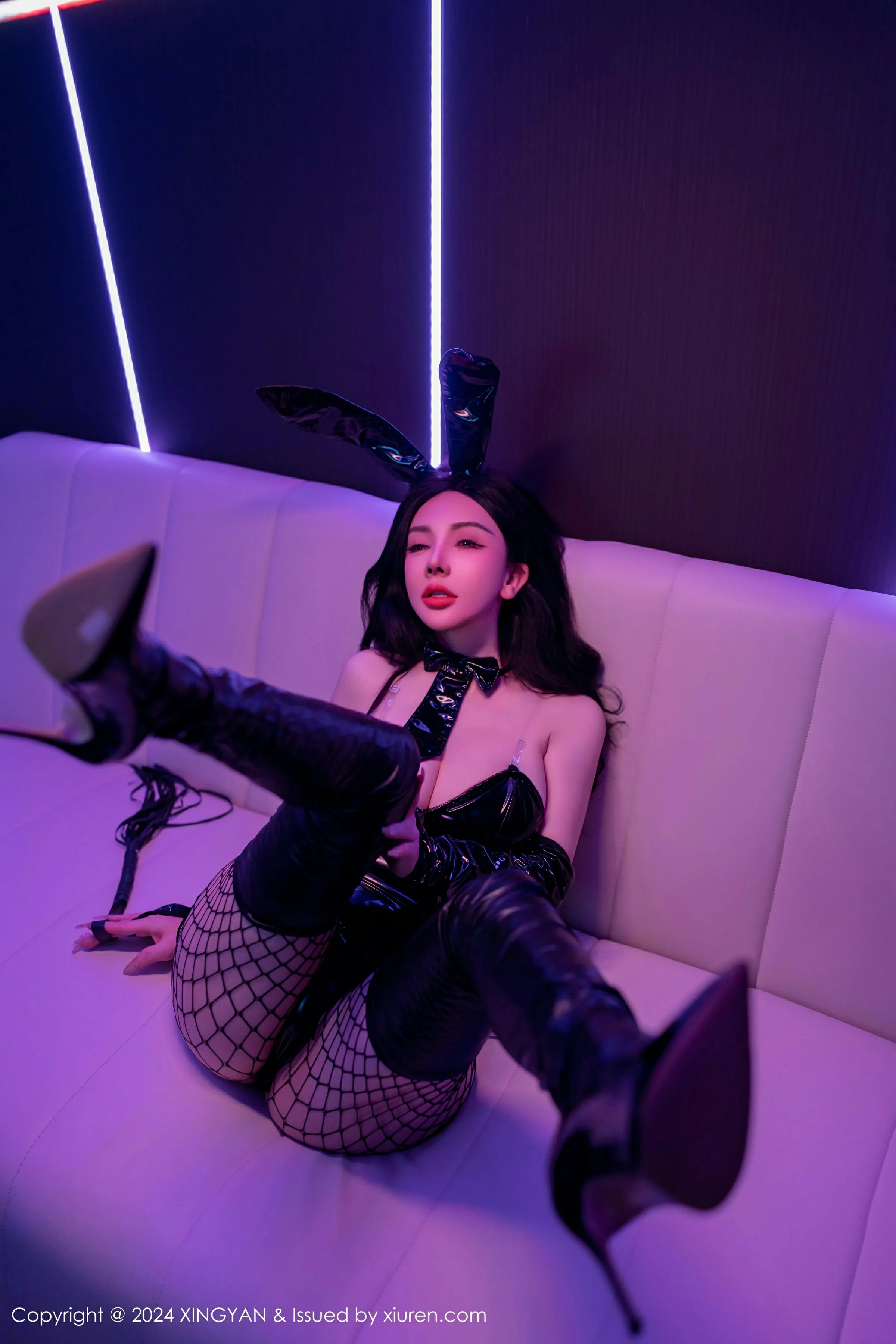 護士魅惑夜景寫真 – 夏日奔放風格展現珍藏 - 49