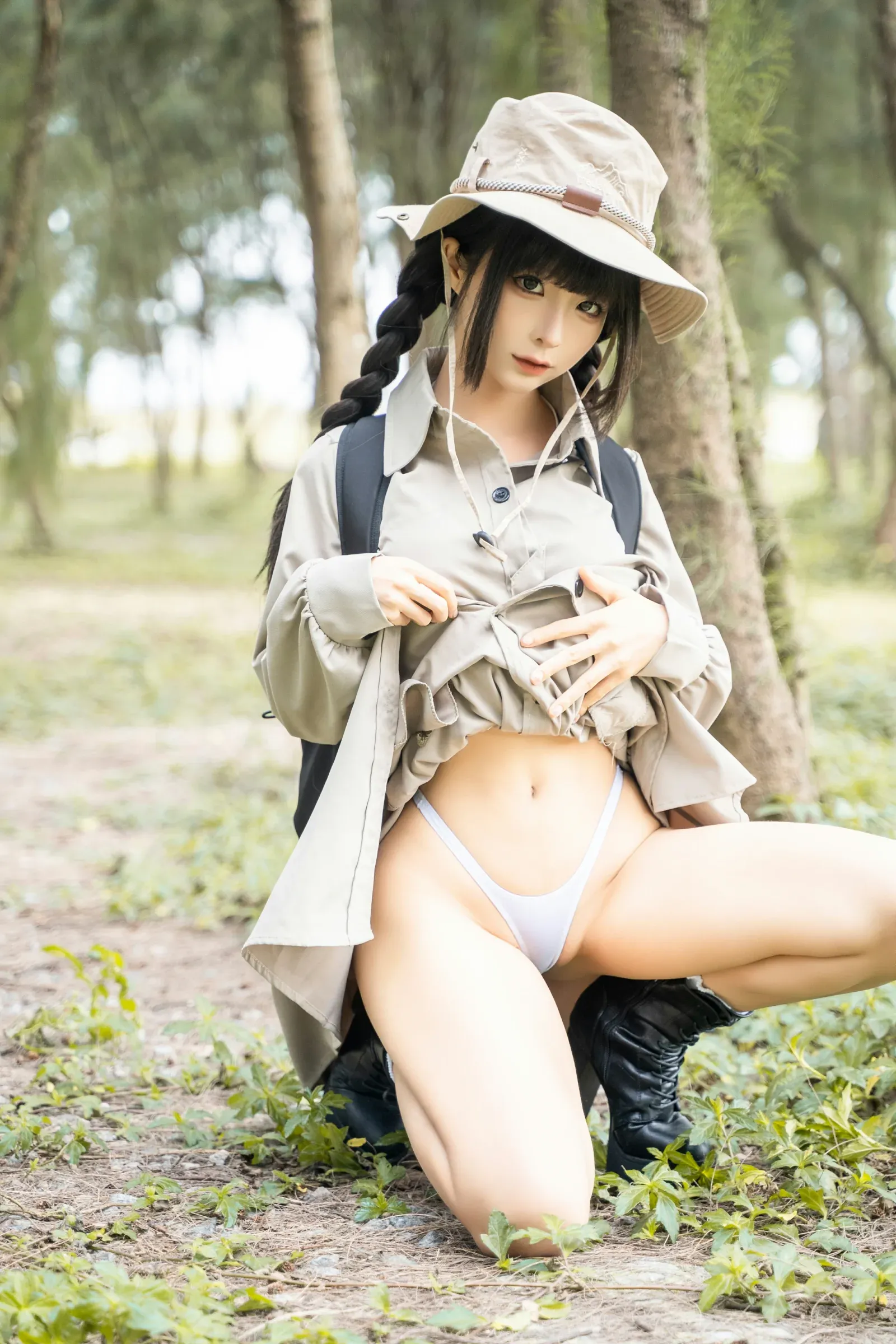 火辣校花私藏美照 – 桃園戶外夜晚獨家呈現獨家 - 6