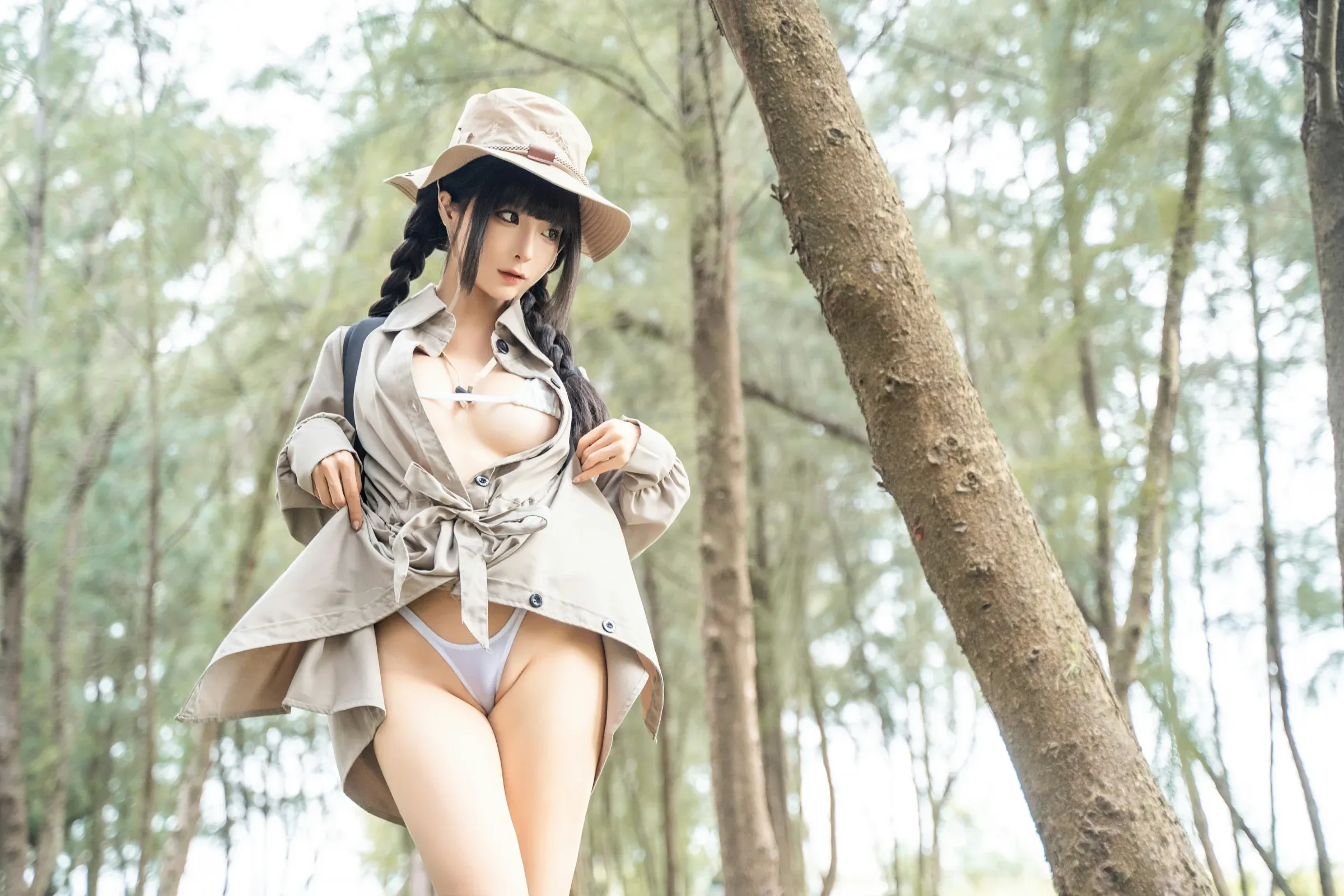 火辣校花私藏美照 – 桃園戶外夜晚獨家呈現獨家 - 8