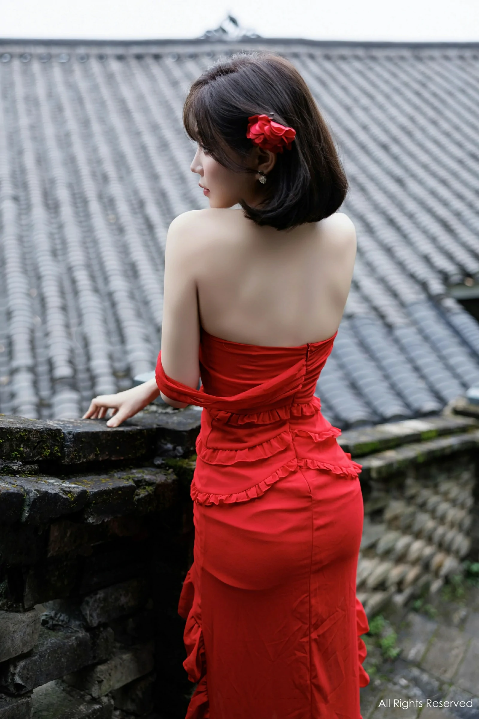 舞者優雅山景寫真 – 櫻花季自信風格展現典藏 - 14