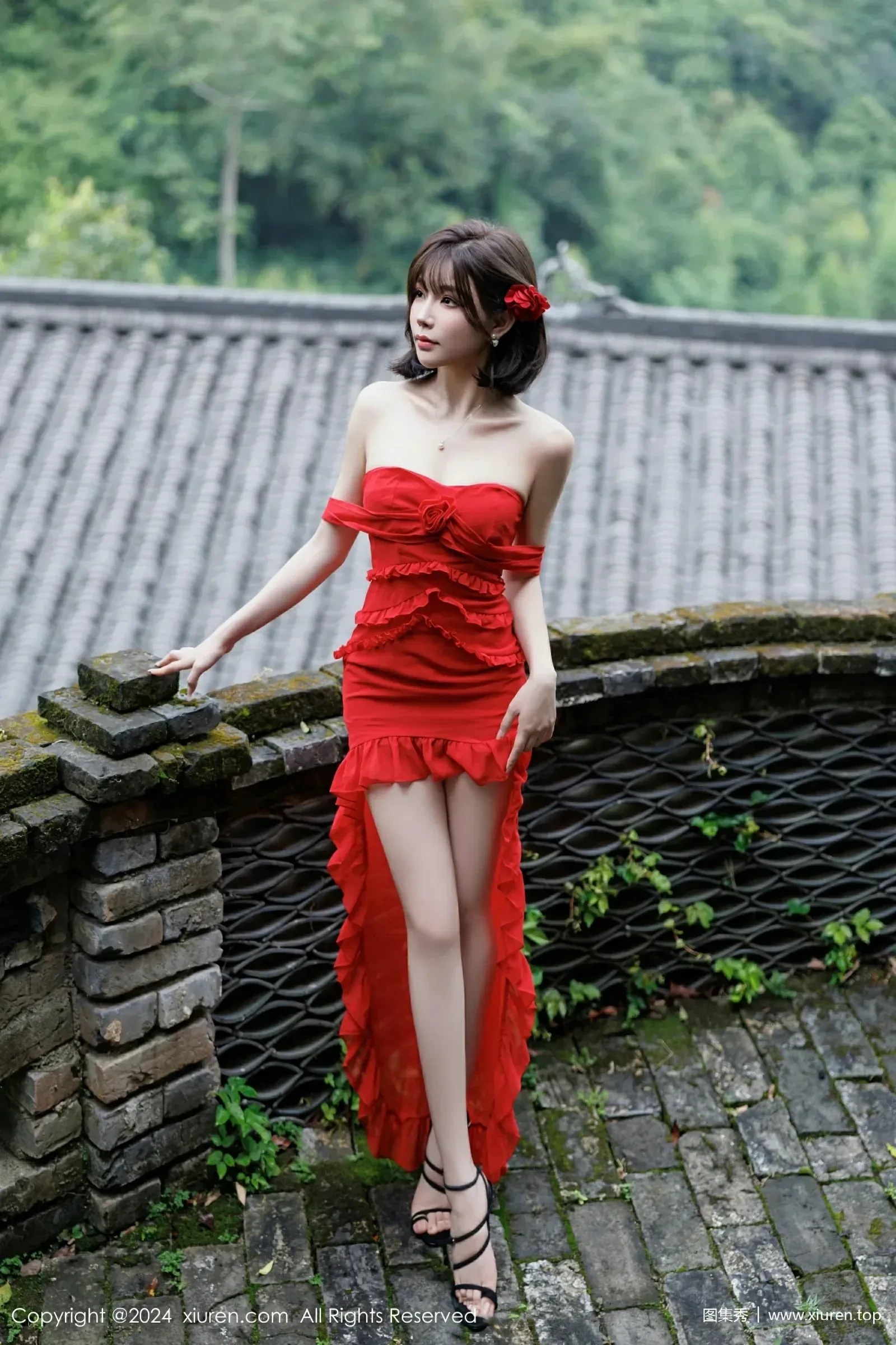 舞者優雅山景寫真 – 櫻花季自信風格展現典藏 - 19