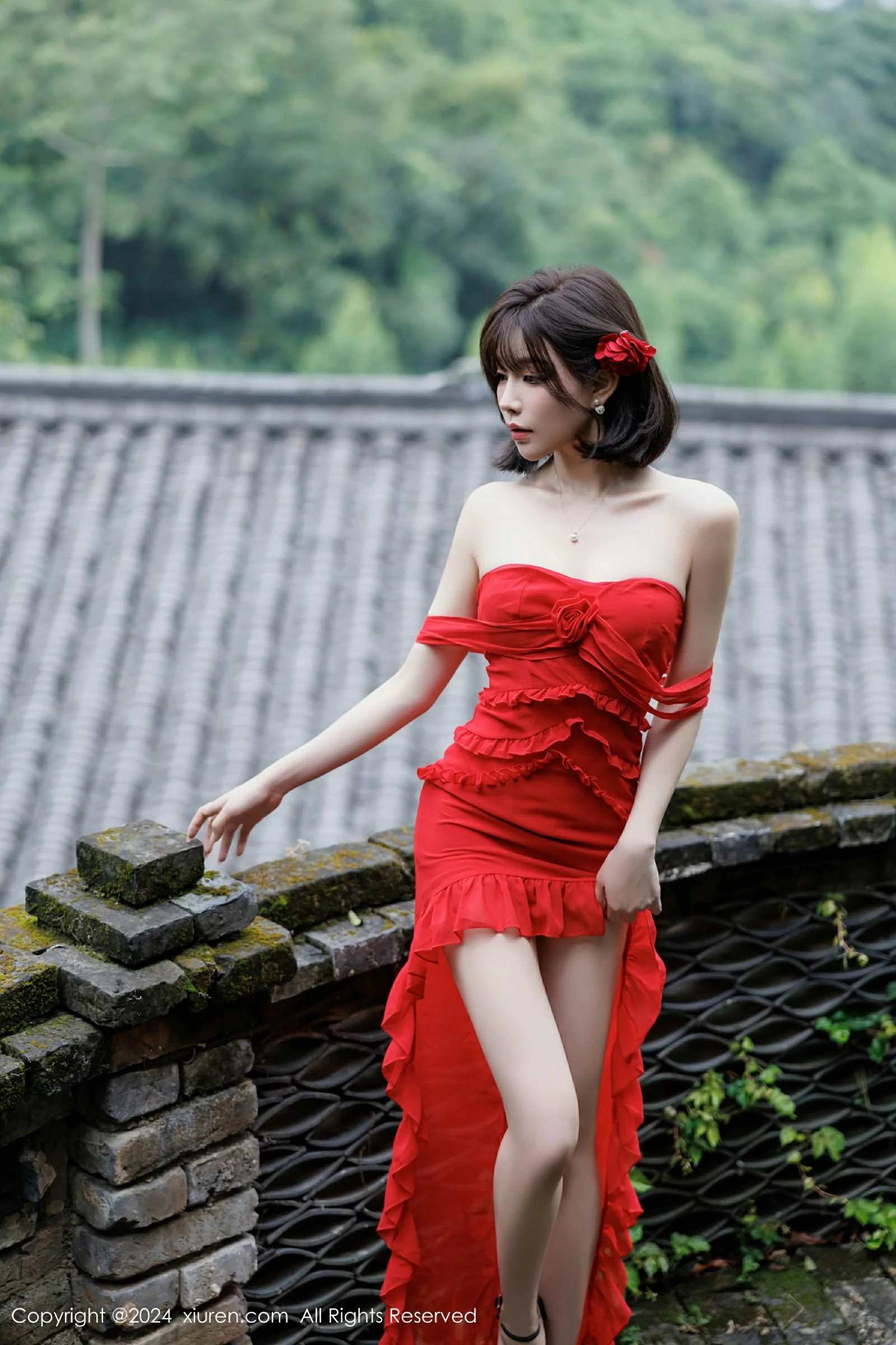 舞者優雅山景寫真 – 櫻花季自信風格展現典藏 - 20