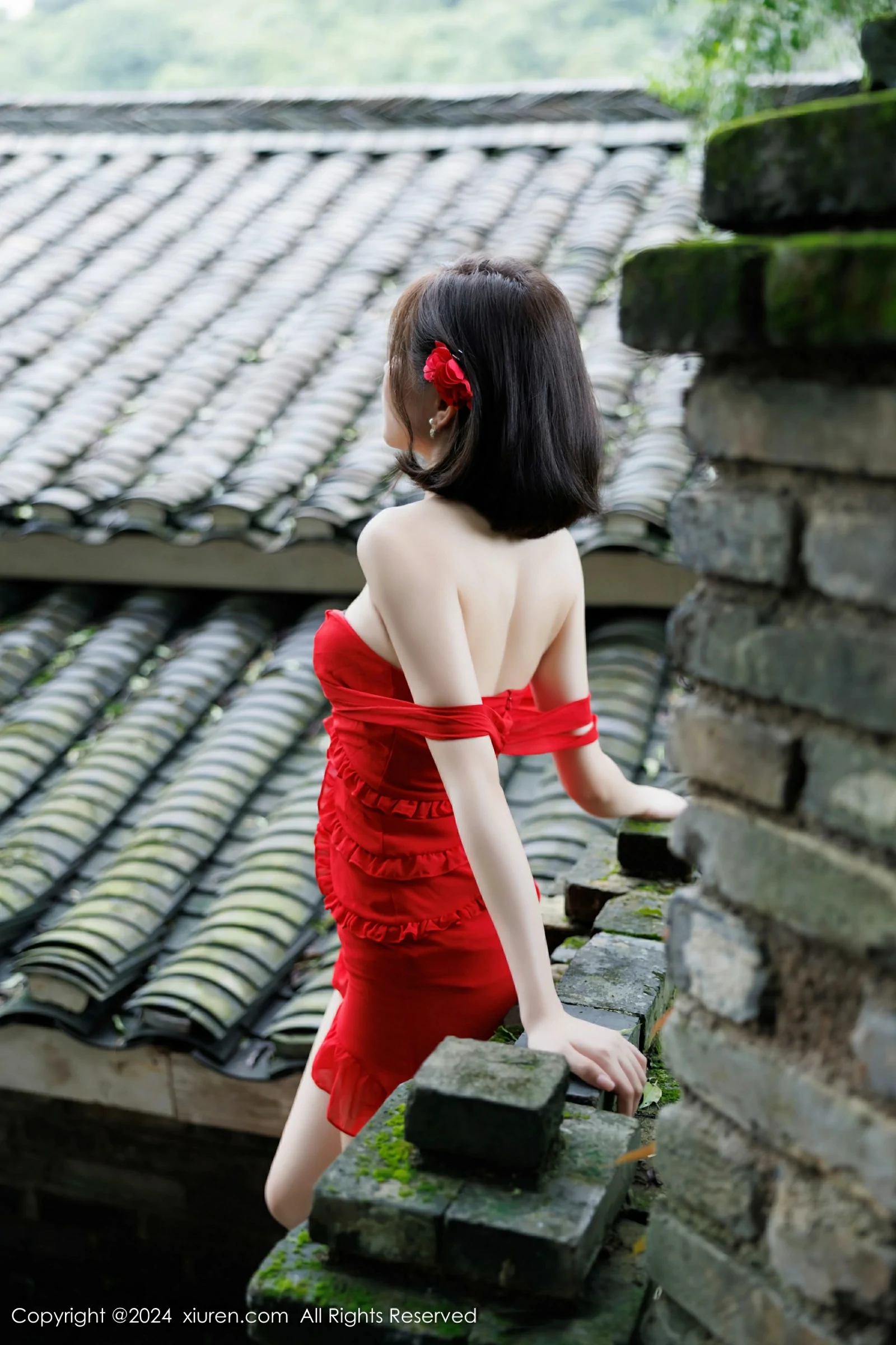舞者優雅山景寫真 – 櫻花季自信風格展現典藏 - 39
