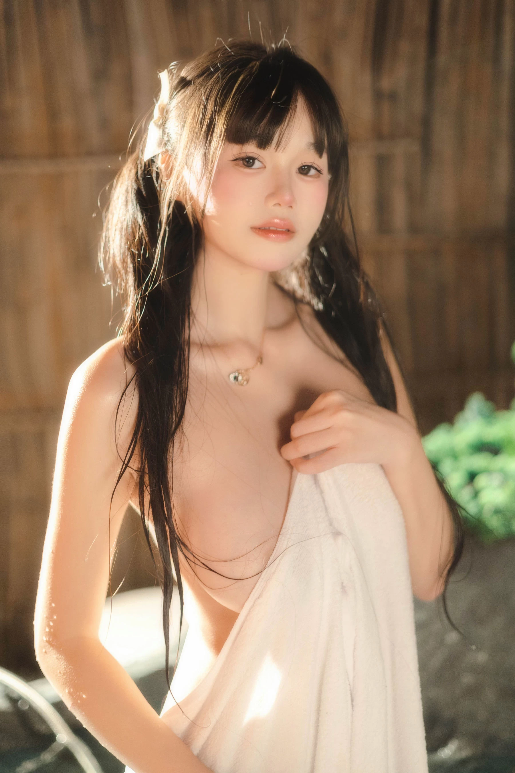 護士清純海邊寫真 – 夏季浪漫風格展現典藏 - 21