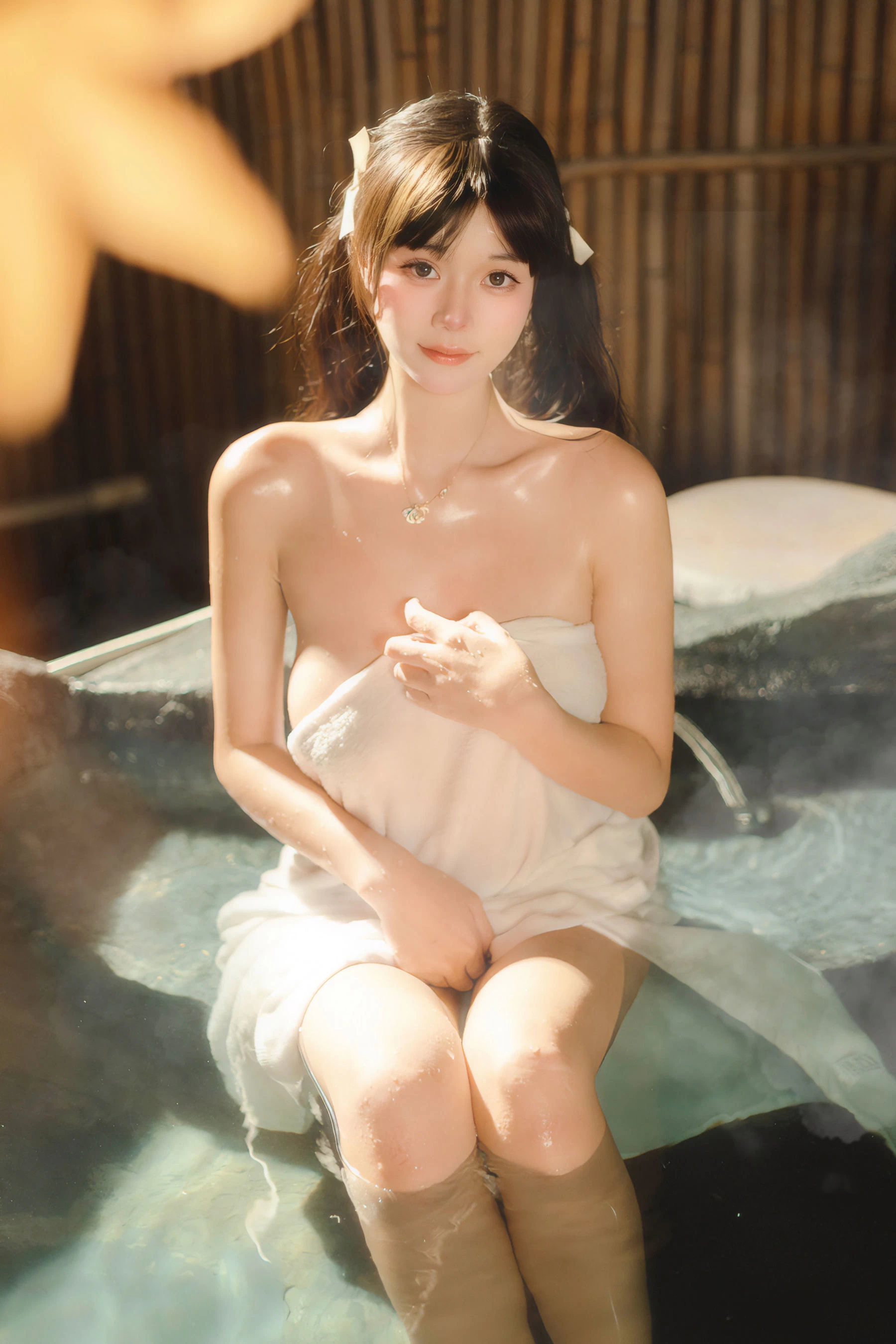 護士清純海邊寫真 – 夏季浪漫風格展現典藏 - 9