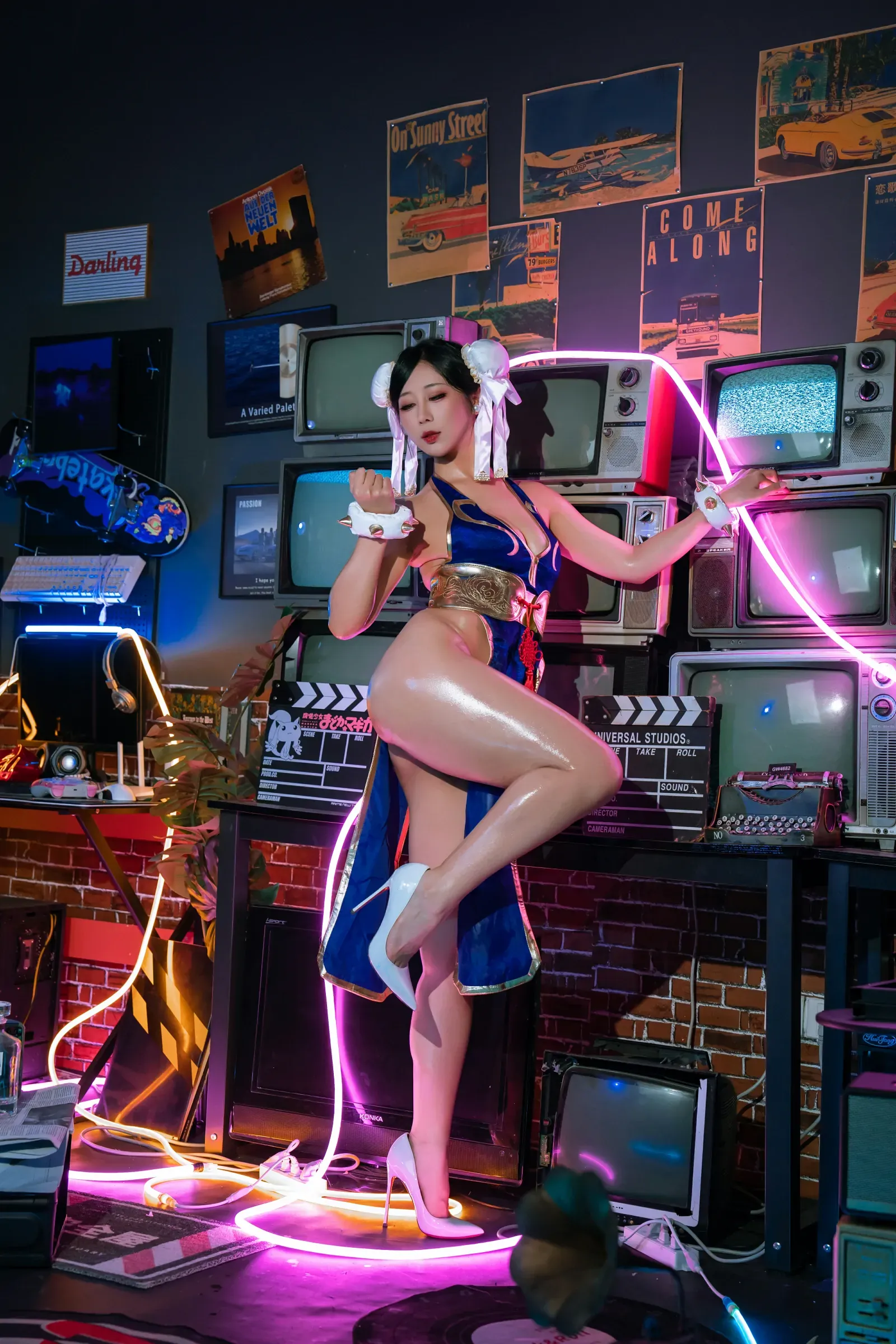 台北黃昏嫩模美照 – 知性魅力戶外實錄限量 - 2