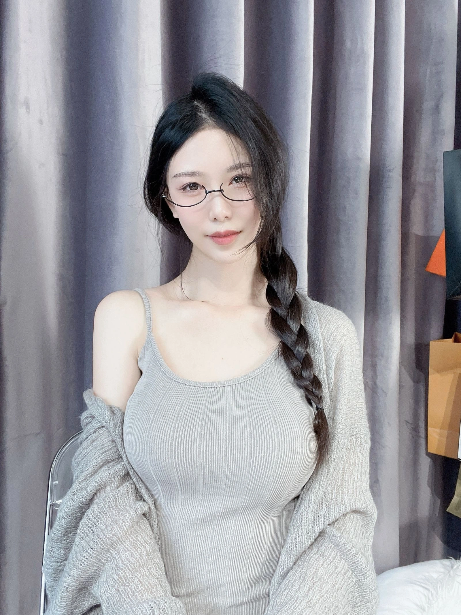 主播高貴攝影棚寫真 – 雨季優雅風格展現獨家 - 14