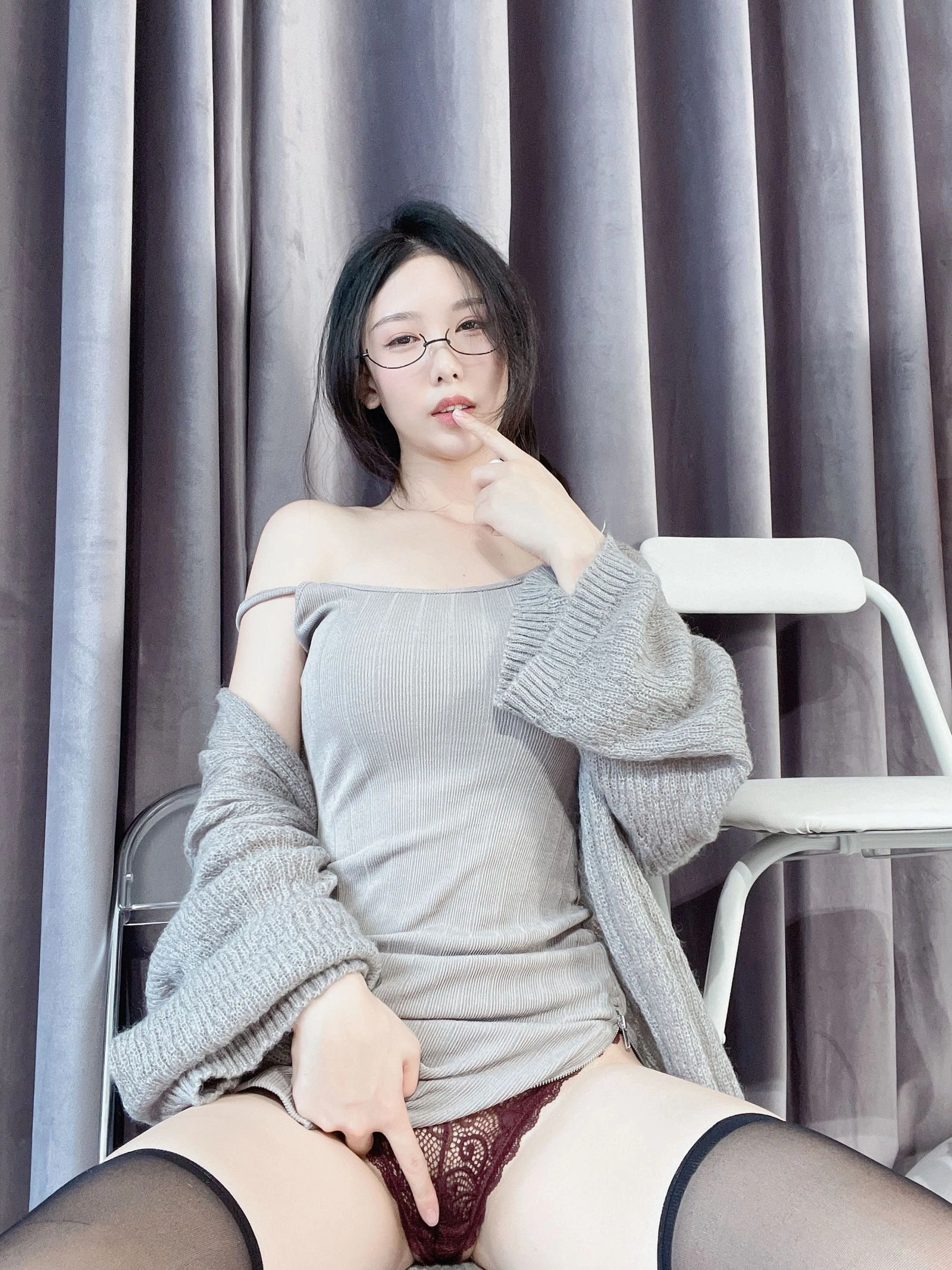 主播高貴攝影棚寫真 – 雨季優雅風格展現獨家 - 15