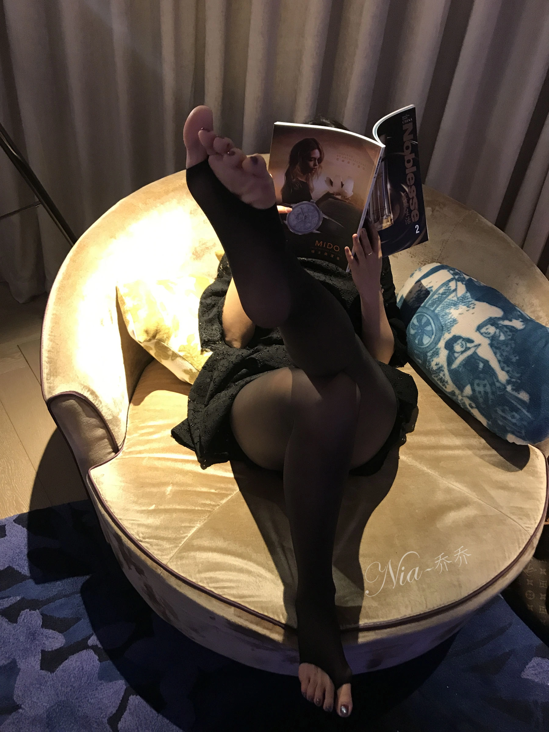 模特甜美海邊寫真 – 春季靜謐風格展現獨家 - 31