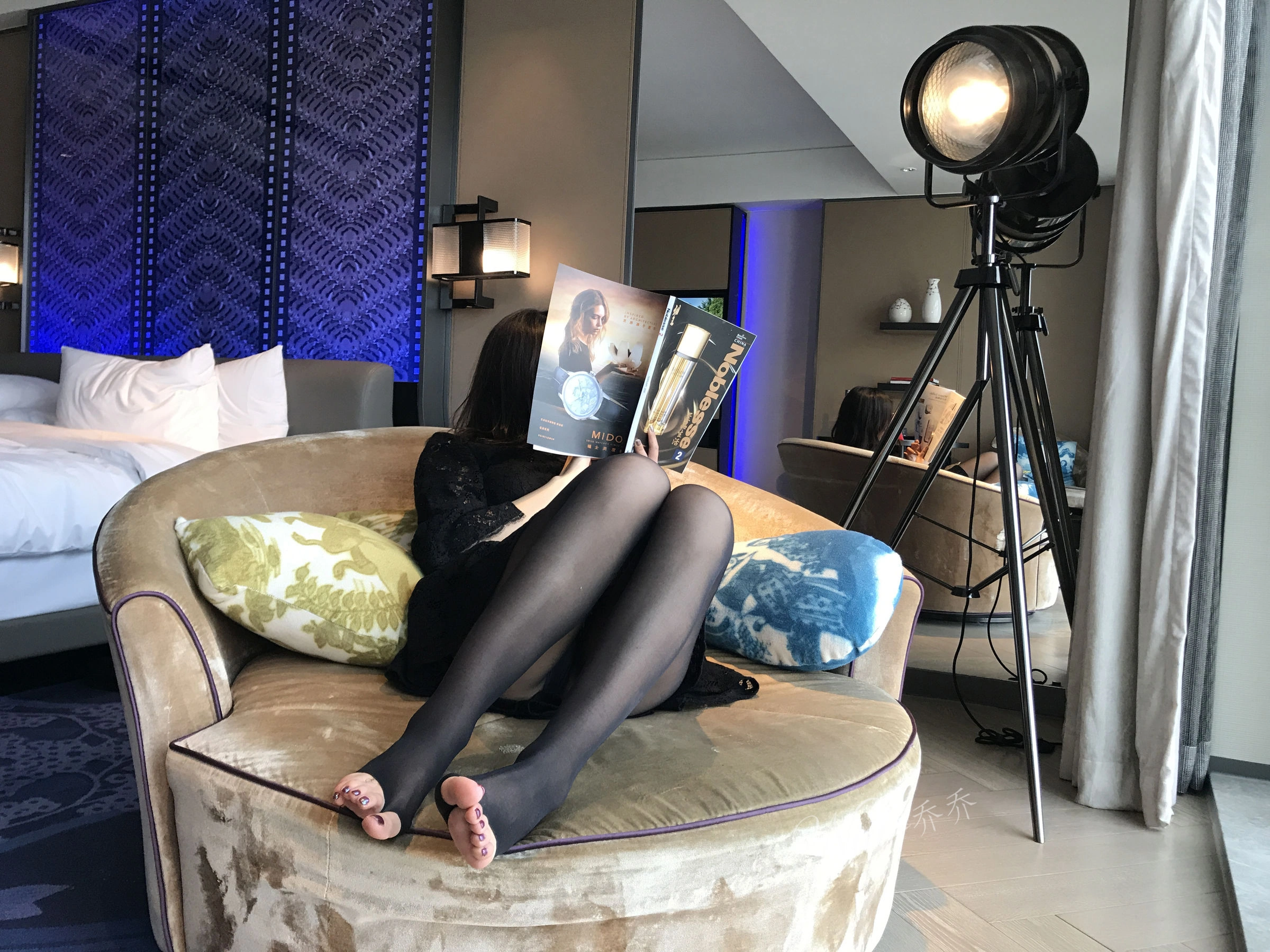 模特甜美海邊寫真 – 春季靜謐風格展現獨家 - 43