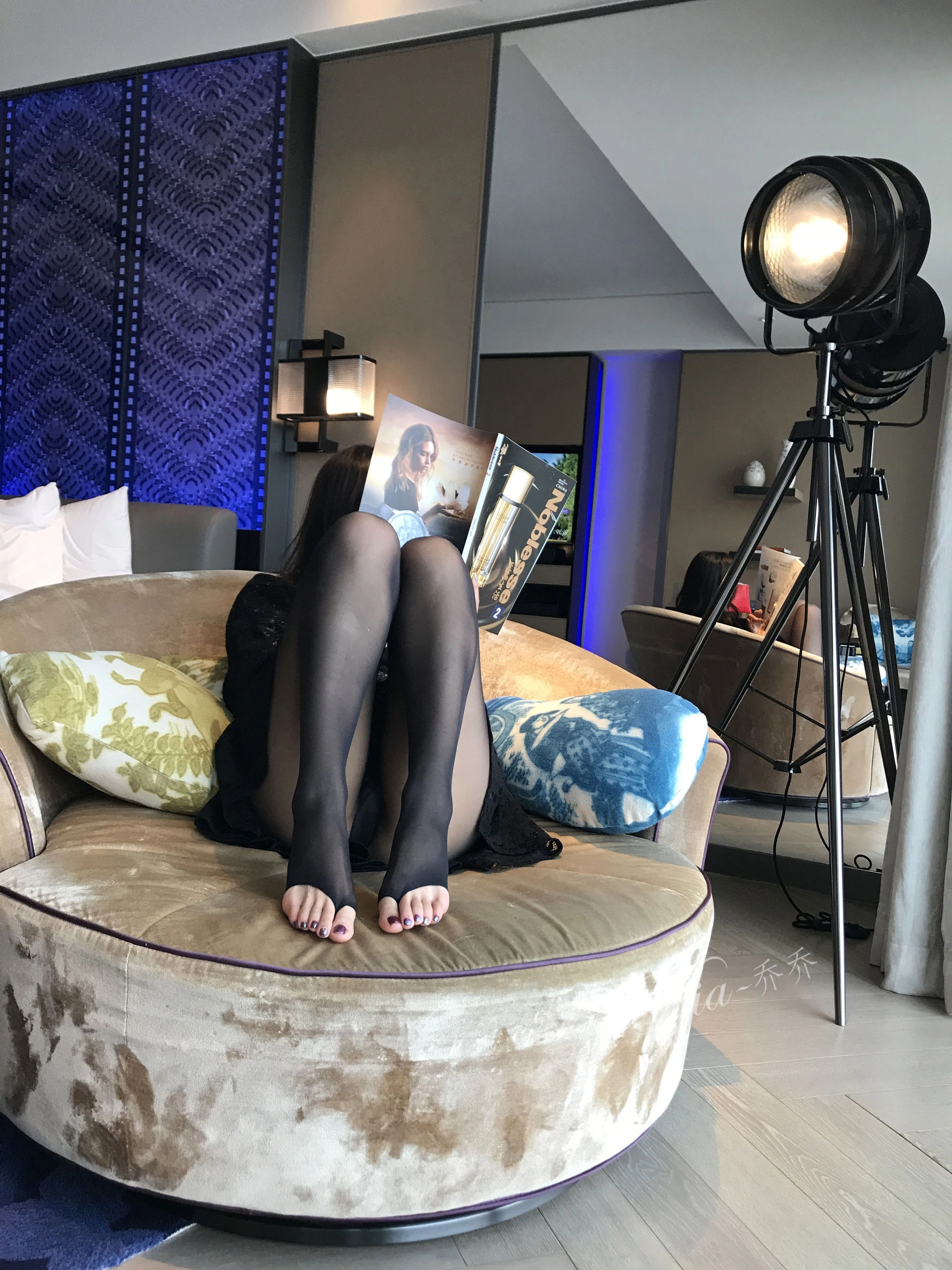 模特甜美海邊寫真 – 春季靜謐風格展現獨家 - 46