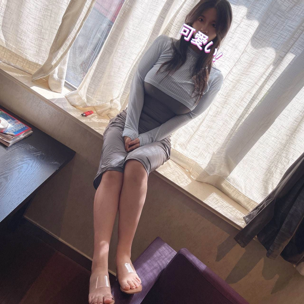 清純DJ私藏美照 – 彰化攝影棚清晨獨家呈現典藏 - 21