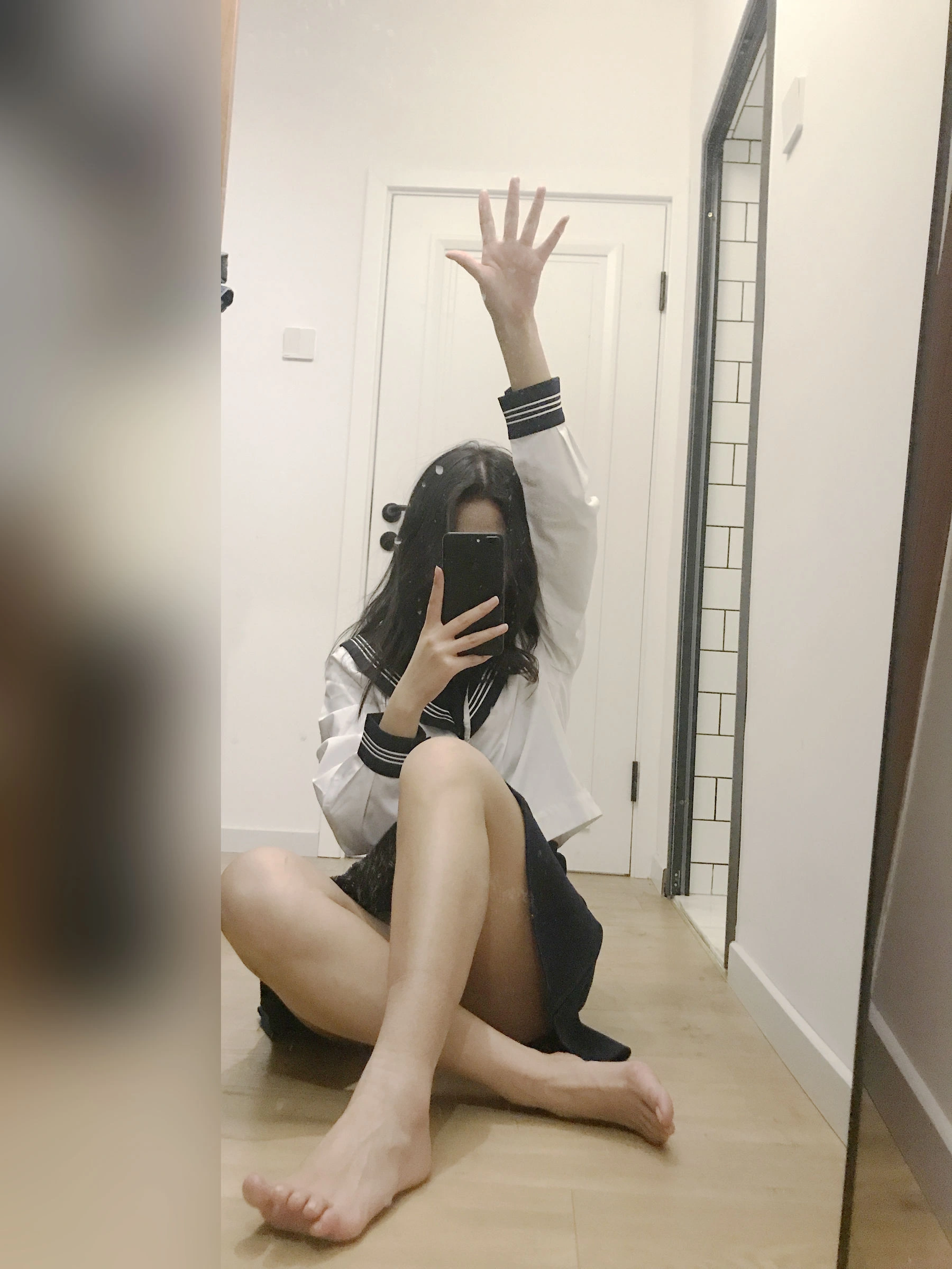 空姐高貴夜景寫真 – 櫻花季激情風格展現精選 - 111