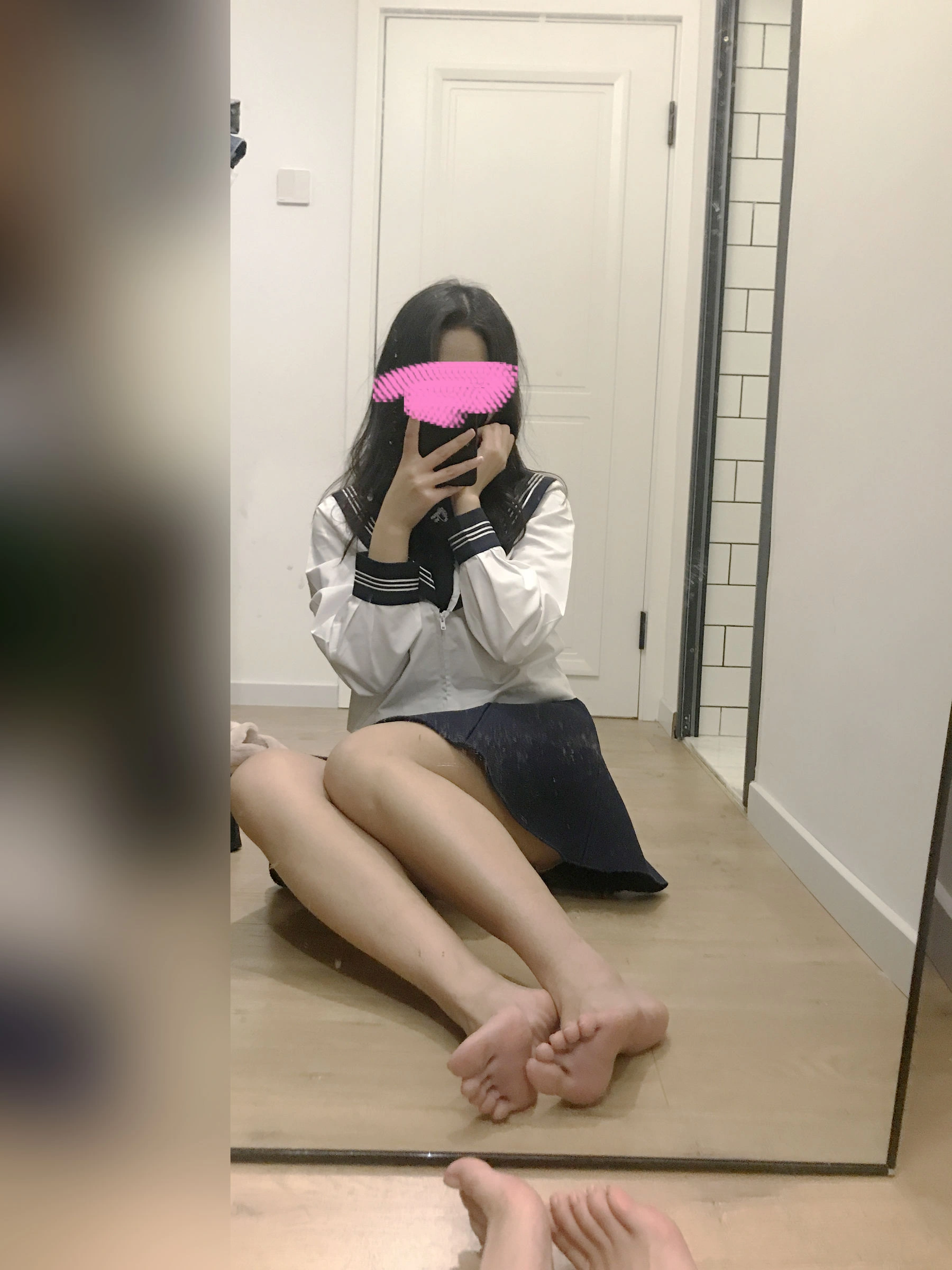 空姐高貴夜景寫真 – 櫻花季激情風格展現精選 - 113