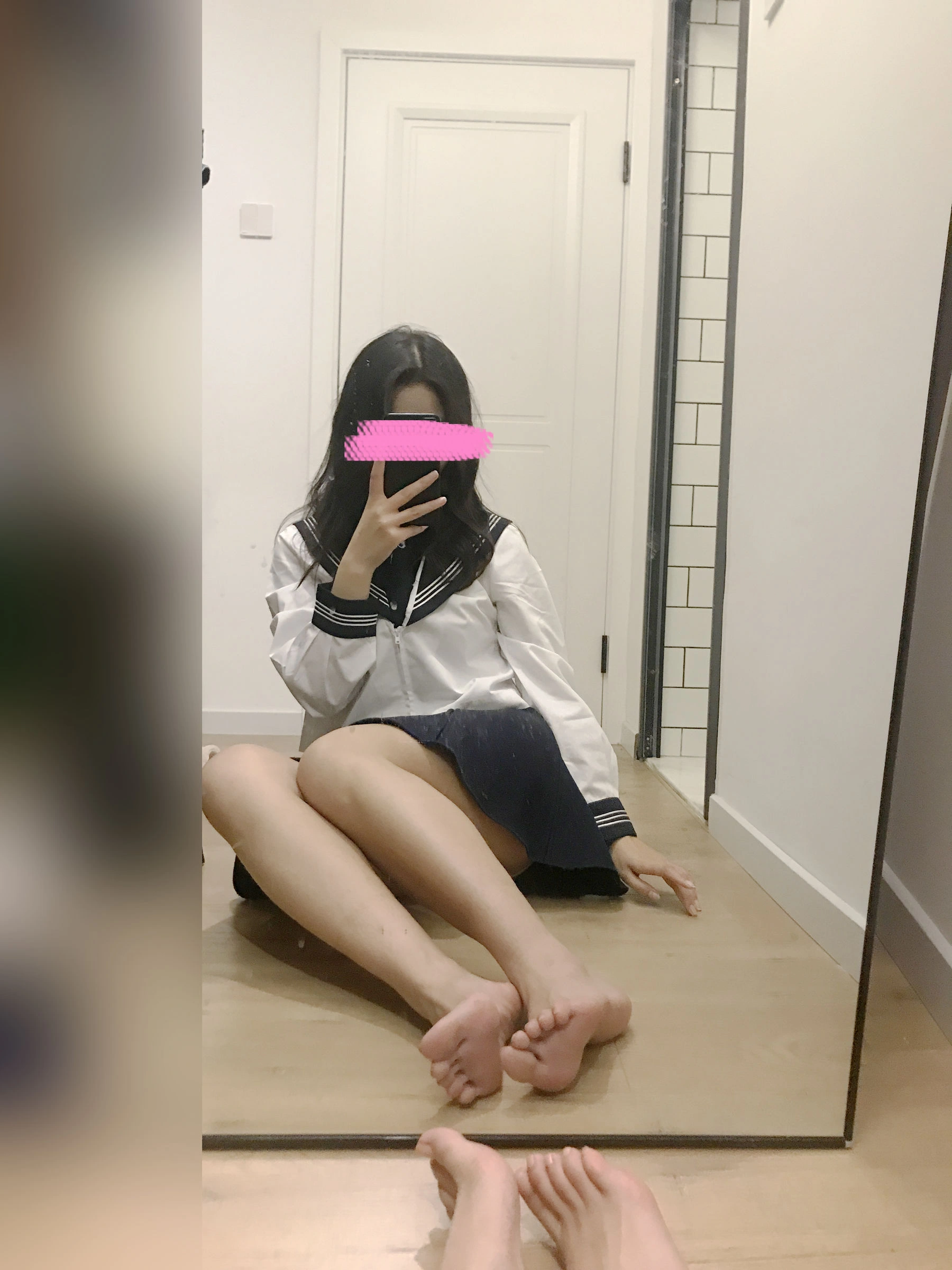 空姐高貴夜景寫真 – 櫻花季激情風格展現精選 - 114