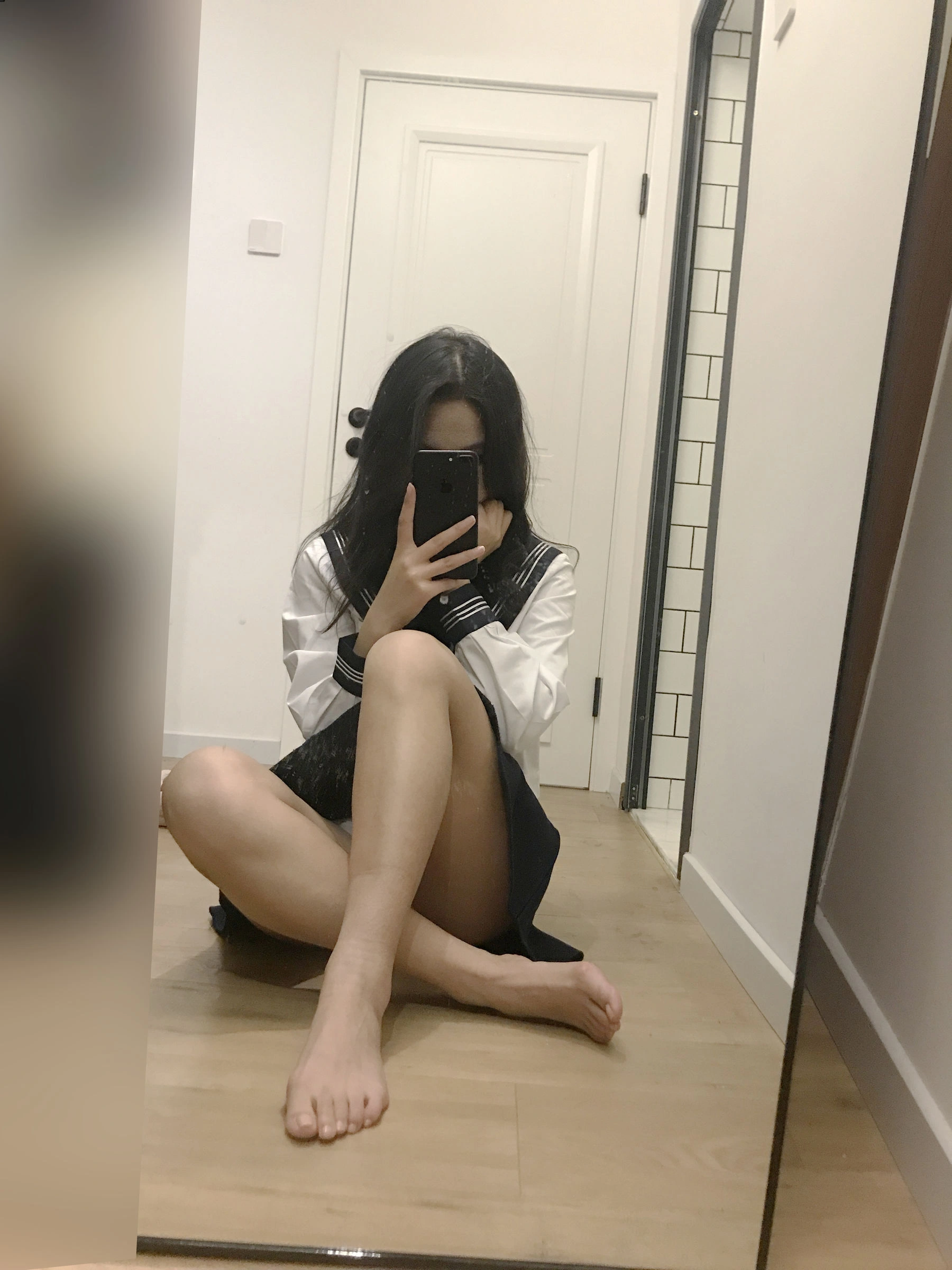 空姐高貴夜景寫真 – 櫻花季激情風格展現精選 - 115