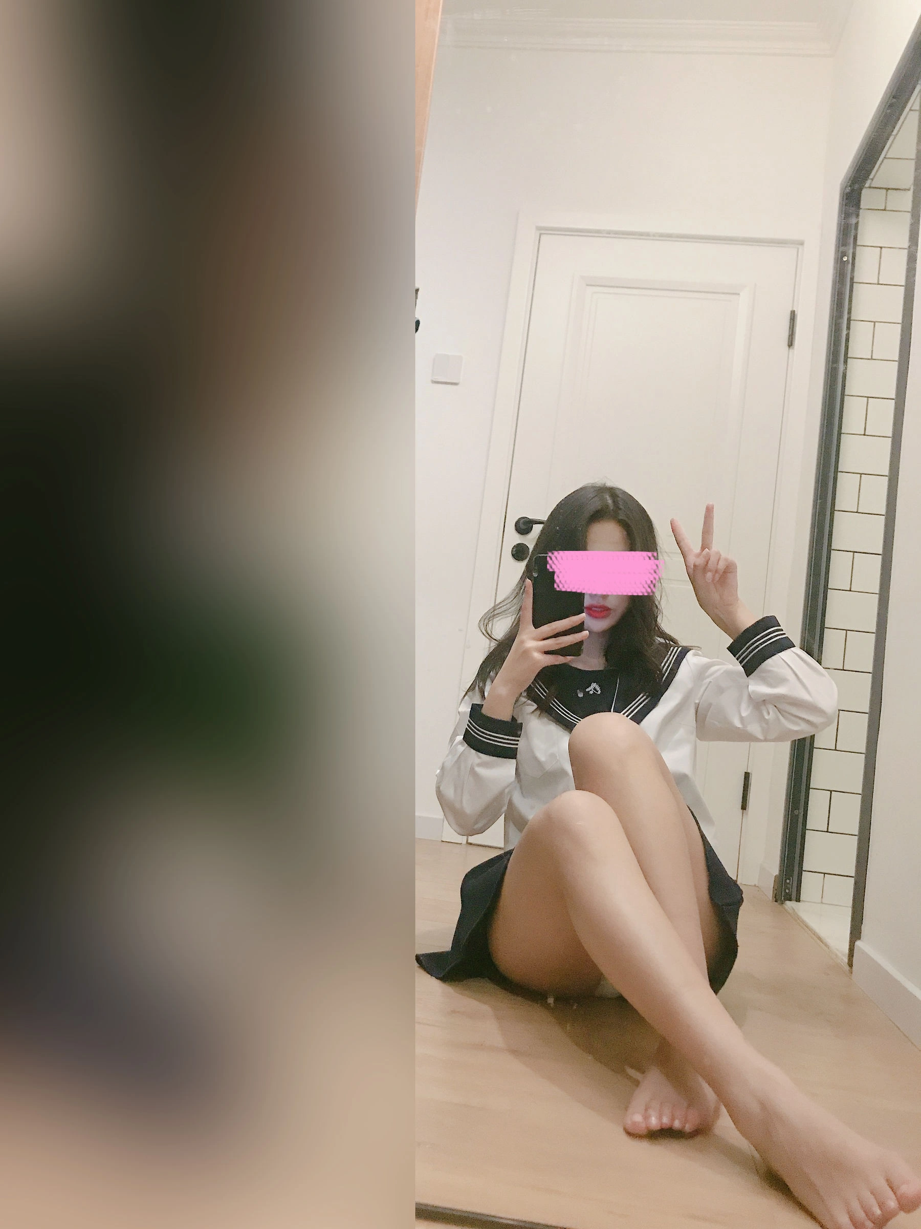 空姐高貴夜景寫真 – 櫻花季激情風格展現精選 - 42