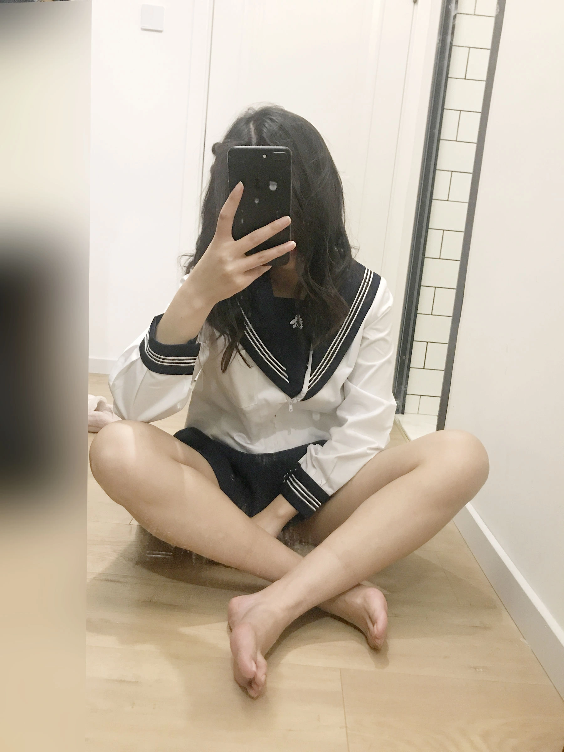 空姐高貴夜景寫真 – 櫻花季激情風格展現精選 - 72