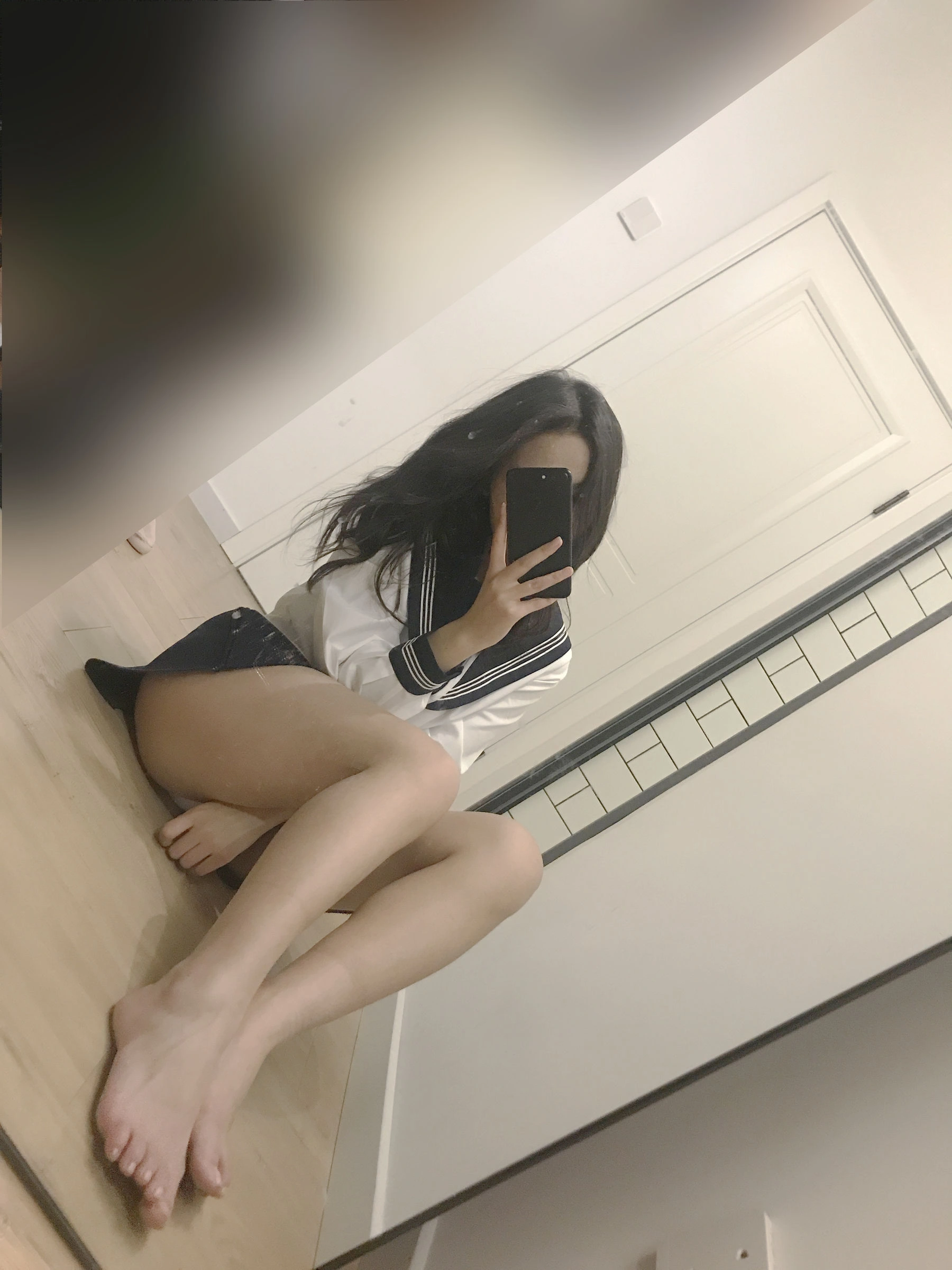 空姐高貴夜景寫真 – 櫻花季激情風格展現精選 - 82
