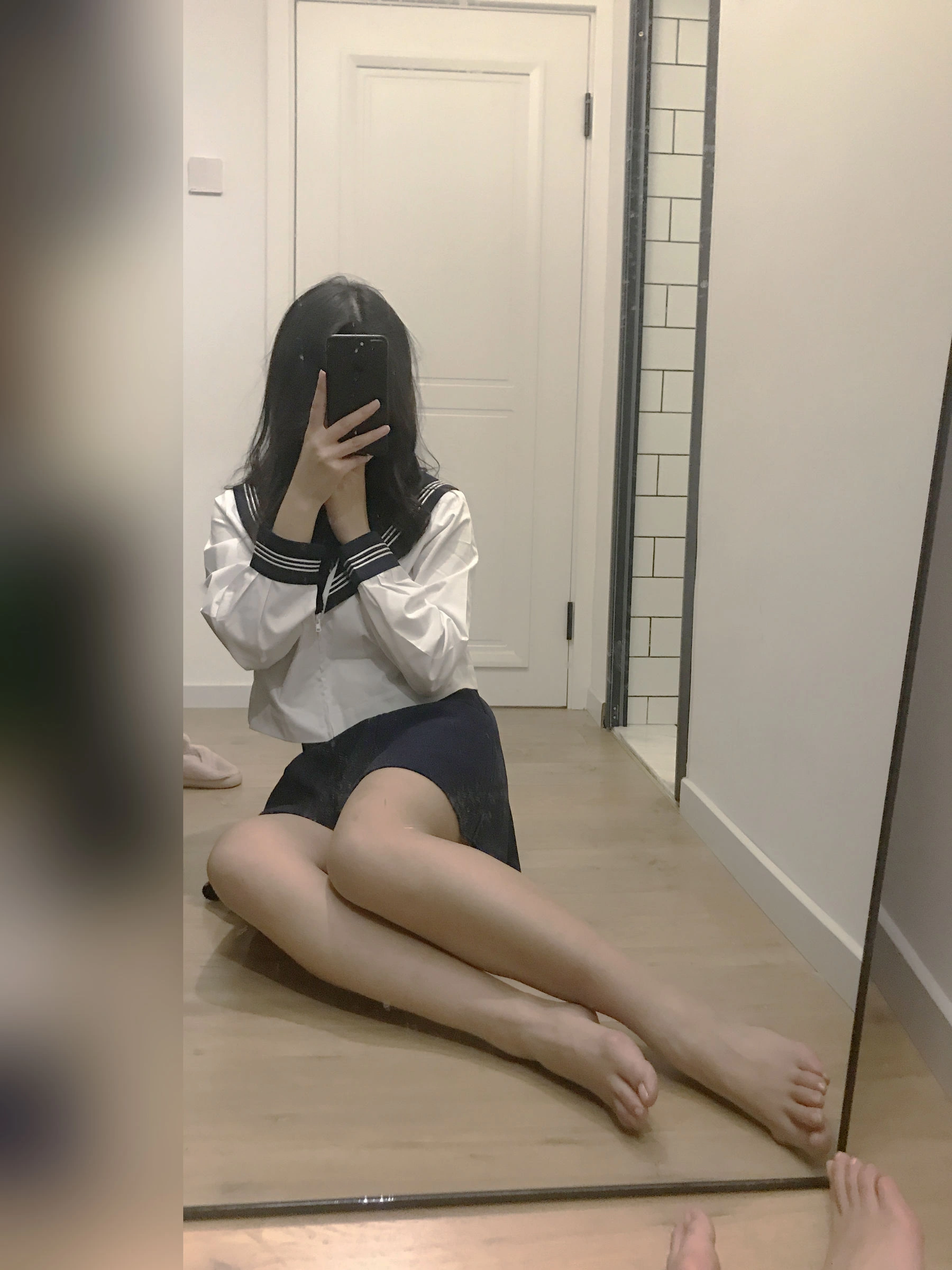 空姐高貴夜景寫真 – 櫻花季激情風格展現精選 - 86