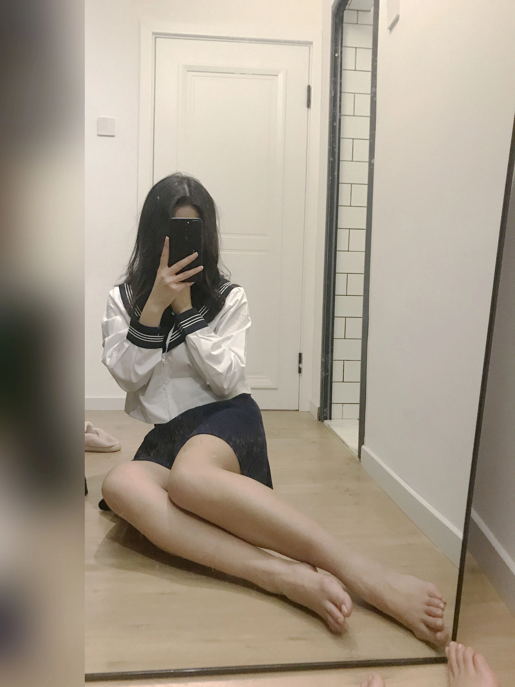 空姐高貴夜景寫真 – 櫻花季激情風格展現精選 - 87