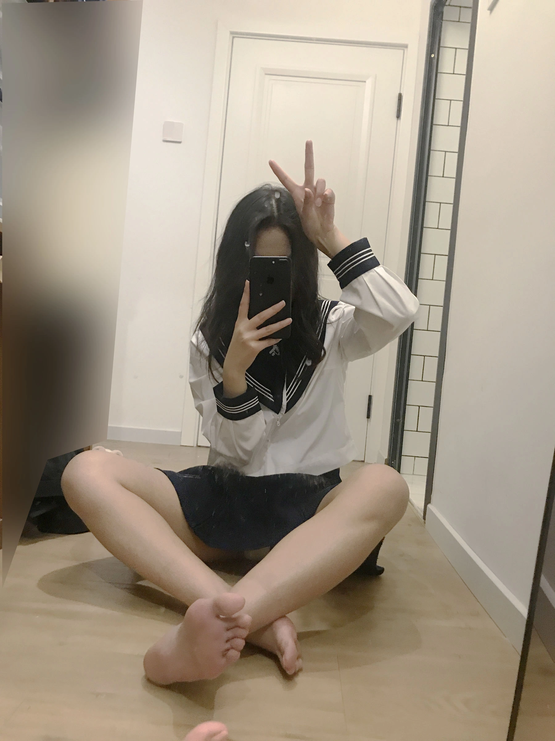 空姐高貴夜景寫真 – 櫻花季激情風格展現精選 - 92
