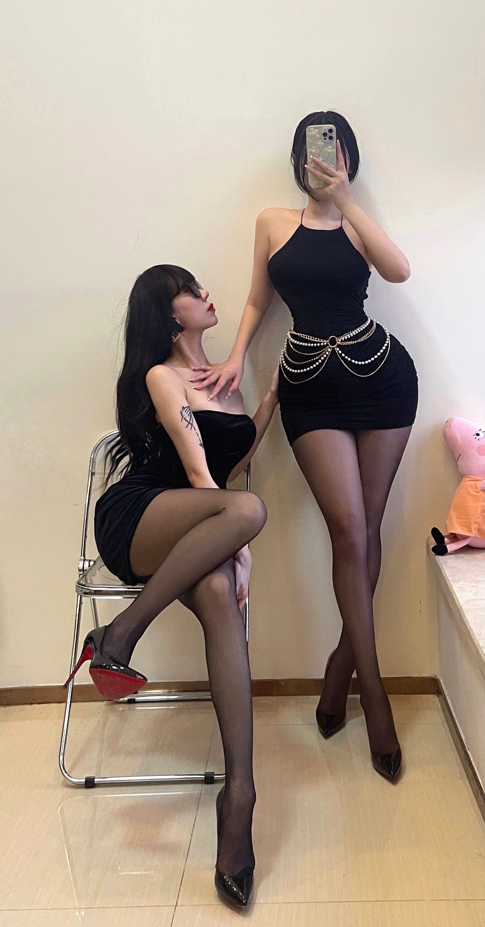 知性網紅私藏美照 – 新竹寫真館深夜獨家呈現獨家 - 100