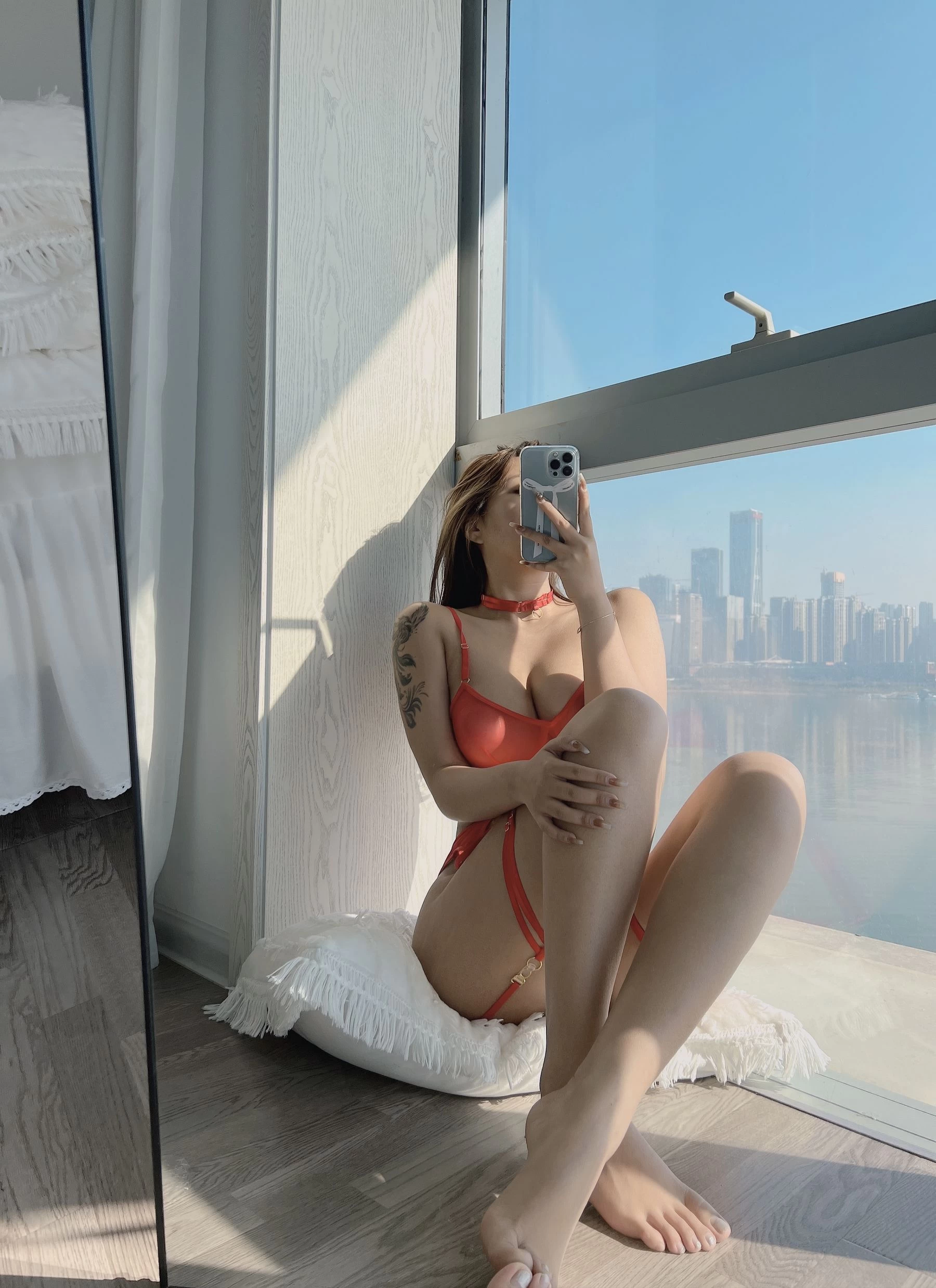 新竹傍晚模特美照 – 活潑魅力街拍實錄典藏 - 37