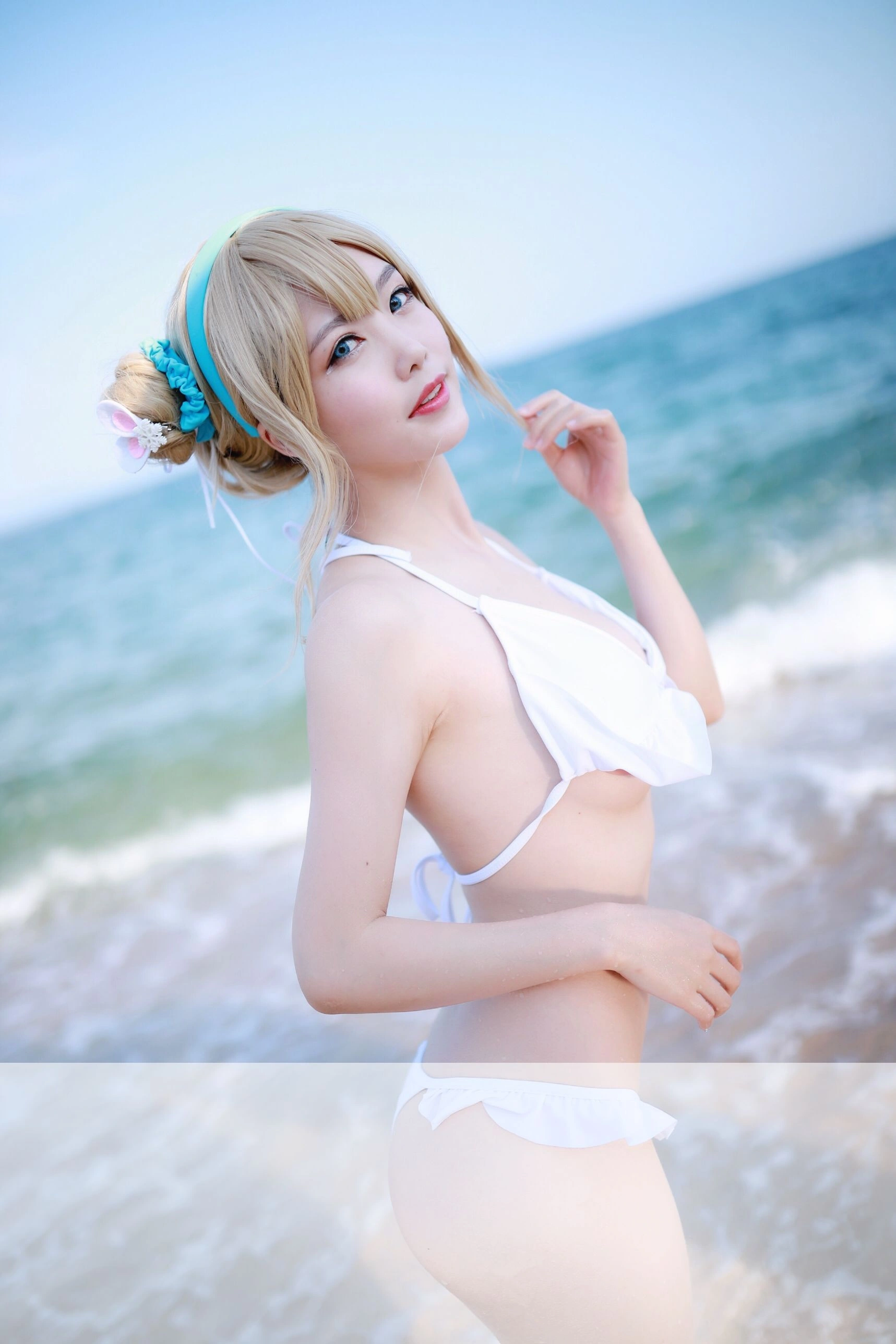 校花魅惑街拍寫真 – 雪景奔放風格展現典藏 - 24