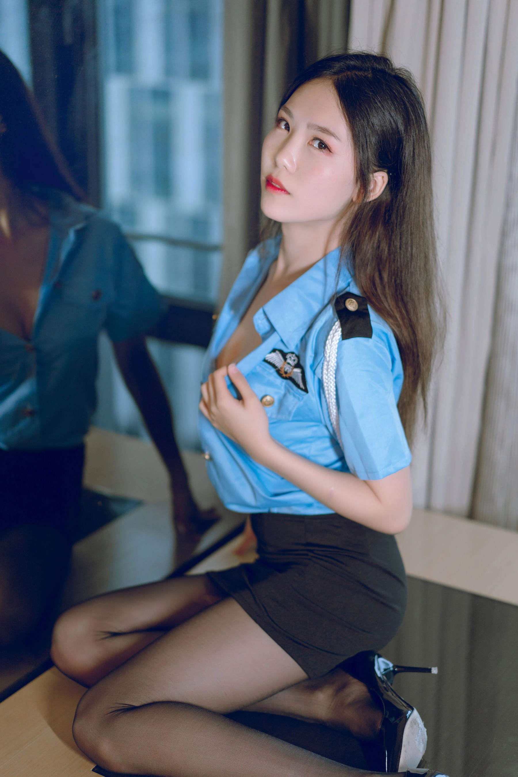 甜美主播私藏美照 – 台中海邊凌晨獨家呈現珍藏 - 8