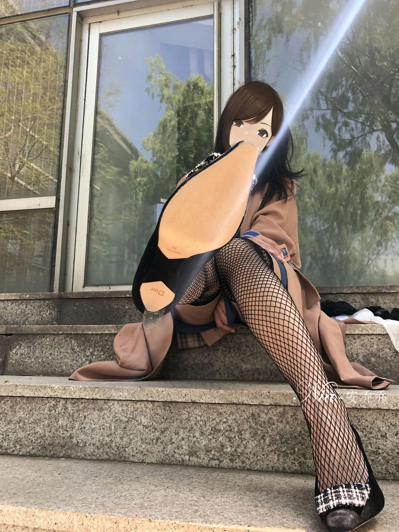 桃園正午車模美照 – 性感魅力自然光實錄珍藏 - 21