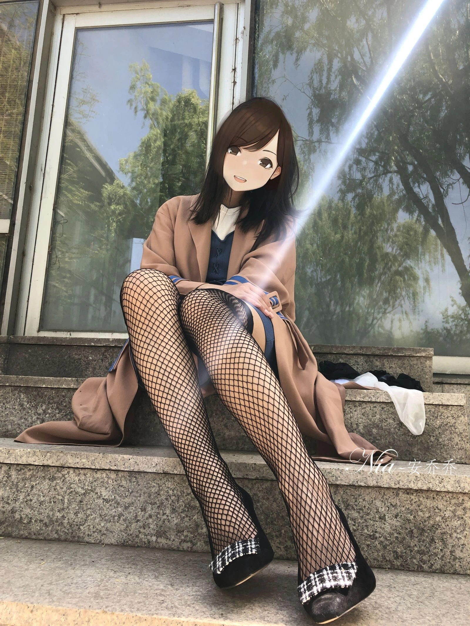 桃園正午車模美照 – 性感魅力自然光實錄珍藏 - 26