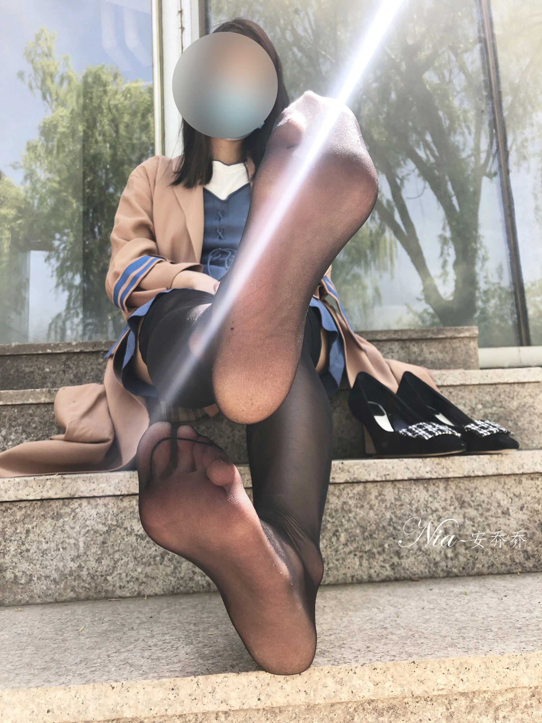 桃園正午車模美照 – 性感魅力自然光實錄珍藏 - 48