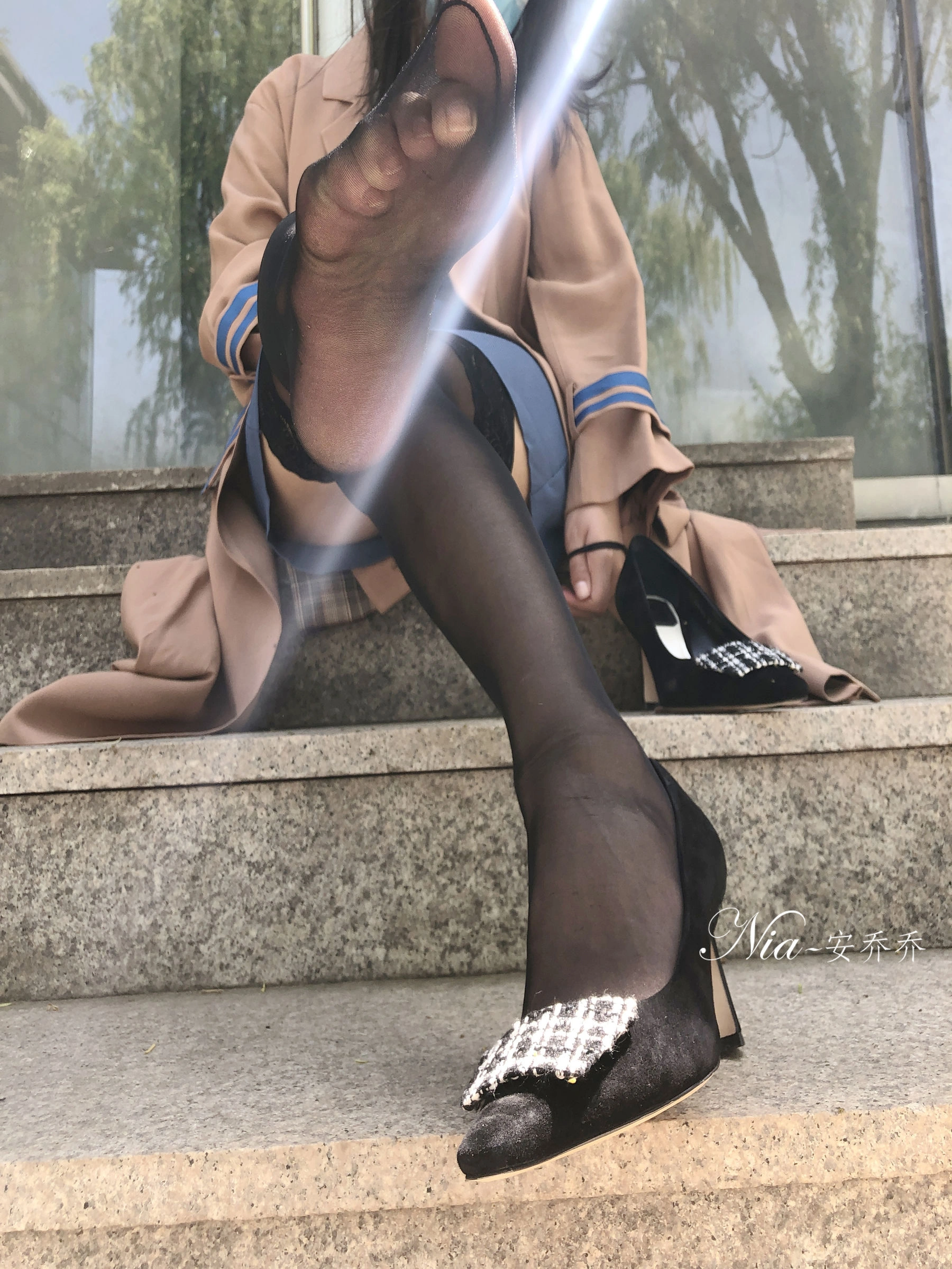 桃園正午車模美照 – 性感魅力自然光實錄珍藏 - 52