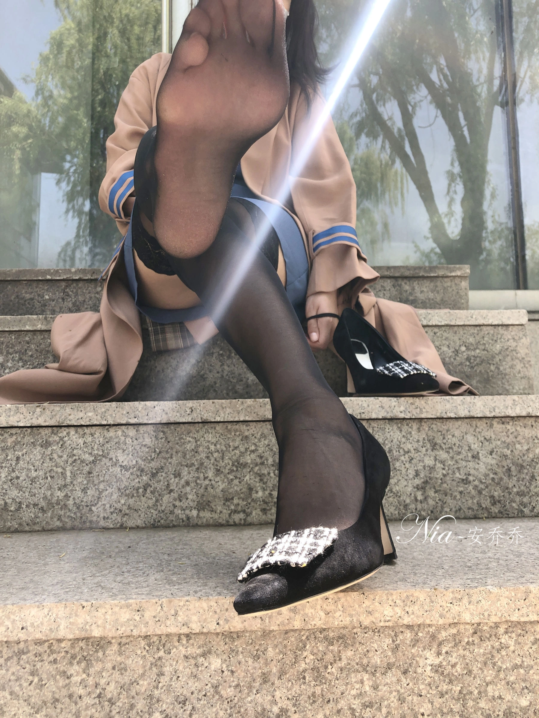 桃園正午車模美照 – 性感魅力自然光實錄珍藏 - 53